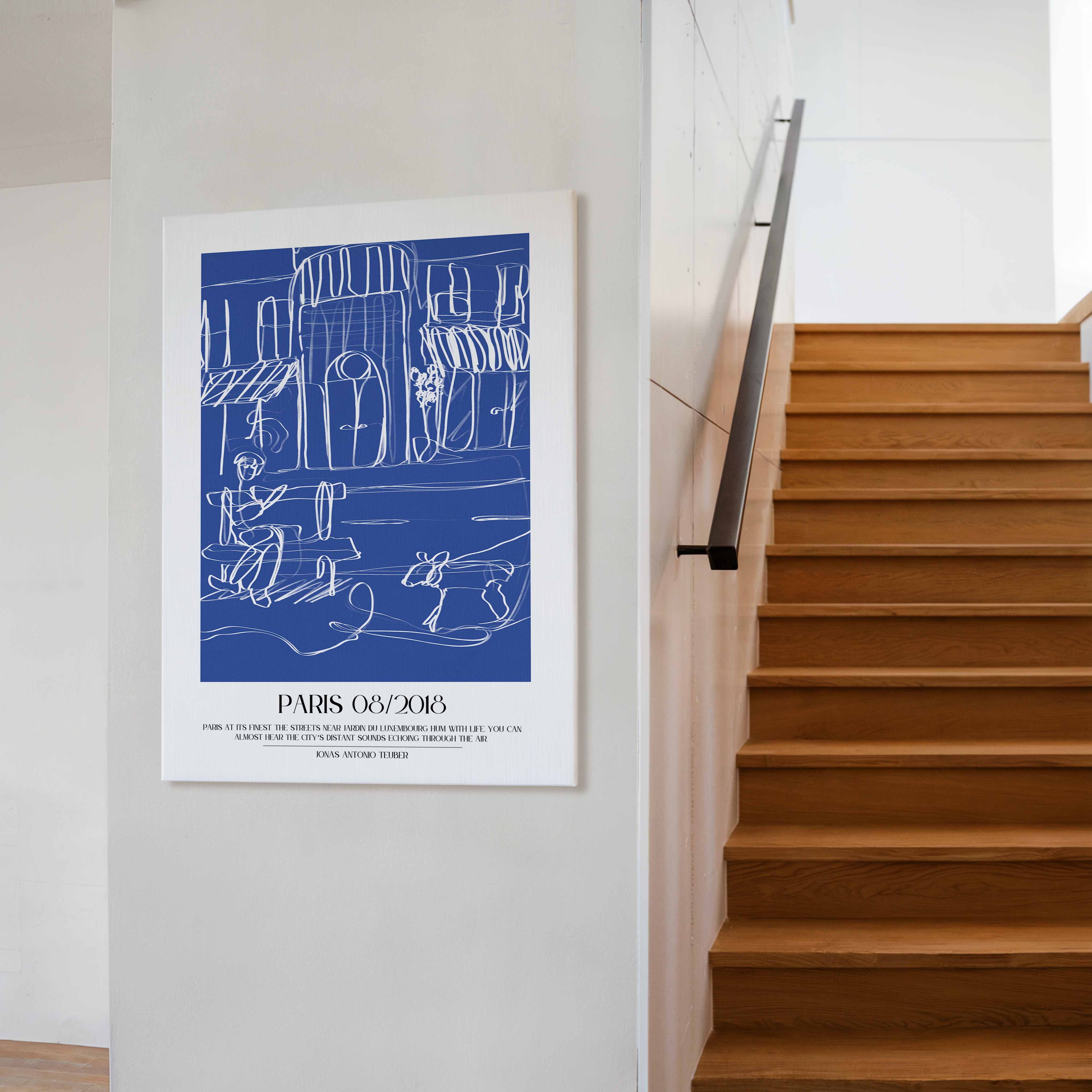 Illustration - Städte - Leinwand