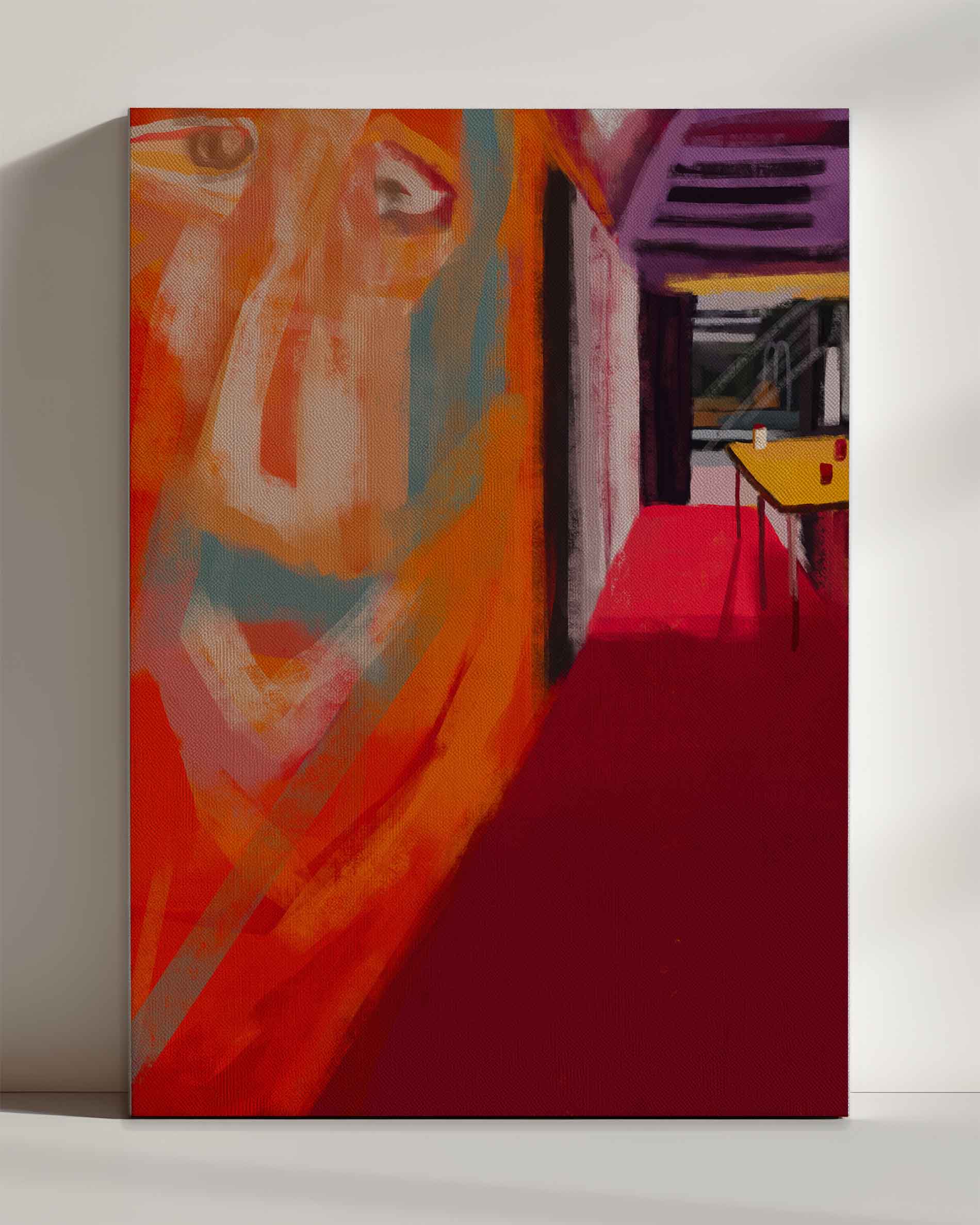 The Bar - Leinwand