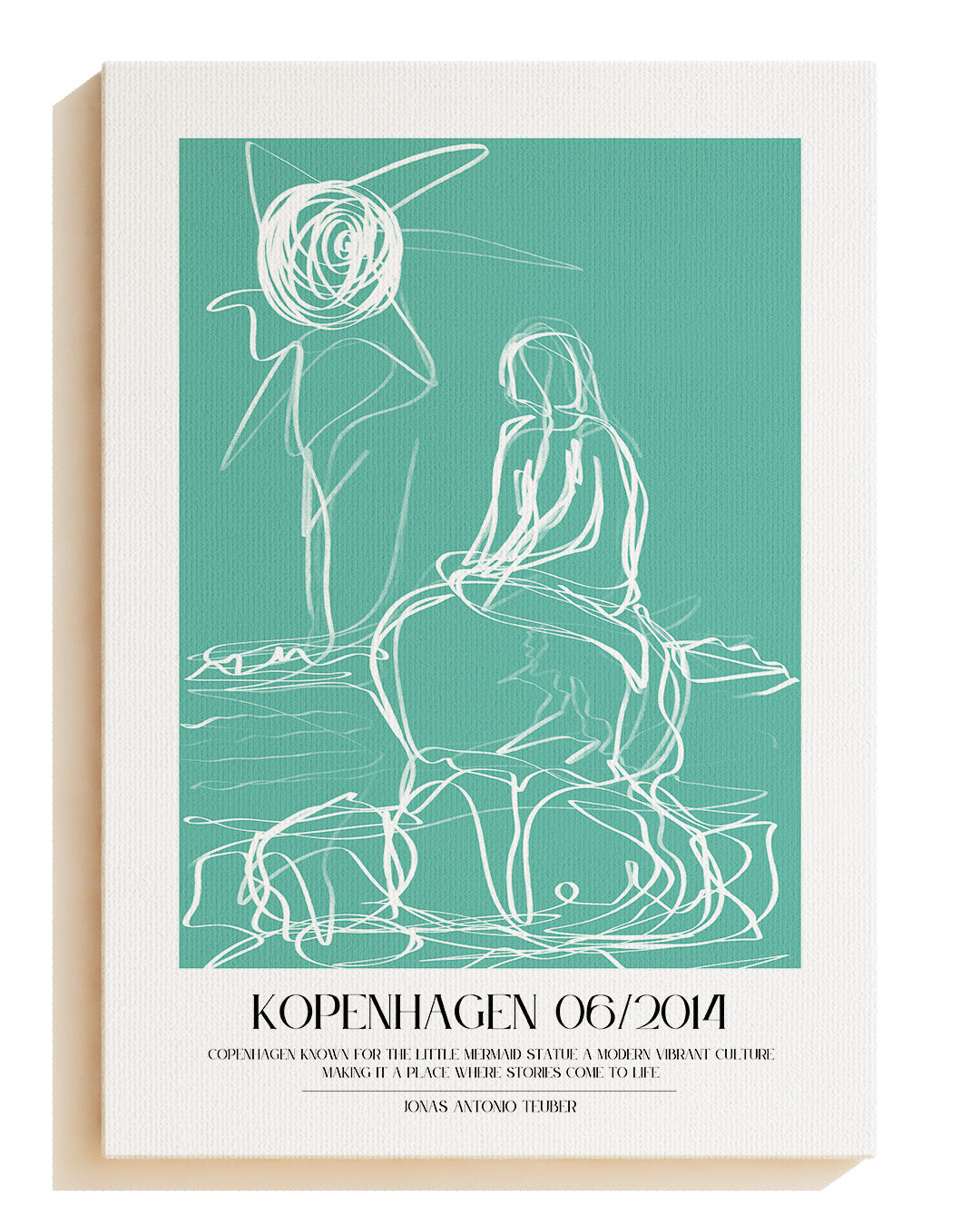 Copenhagen - Canvas