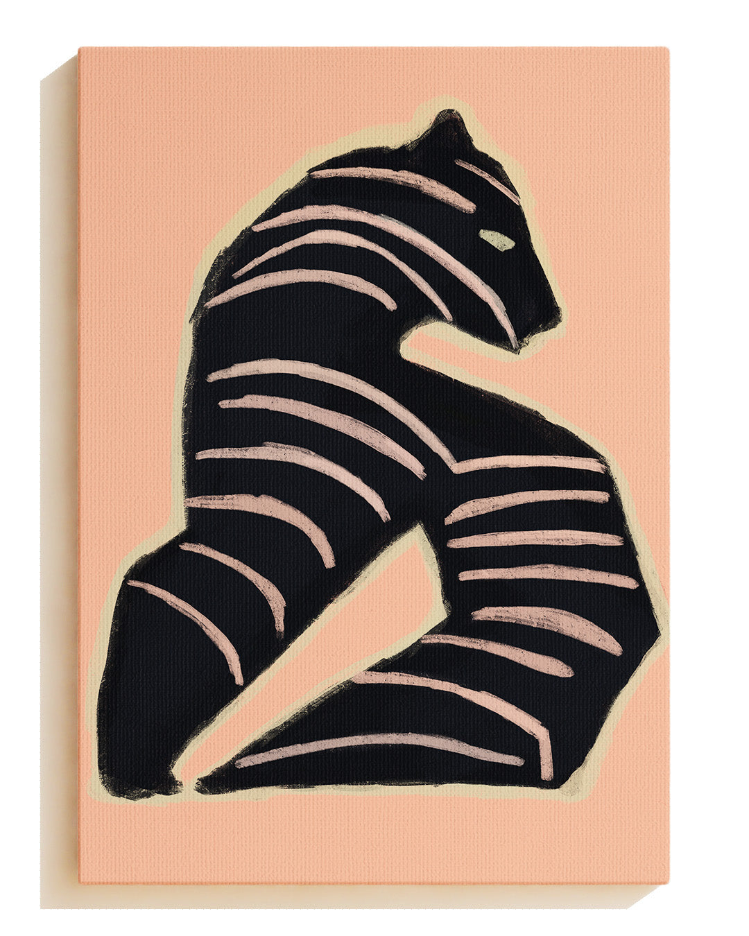 Striped Guardian - Leinwand