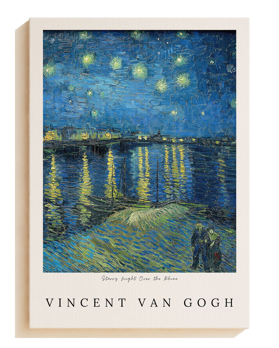 Starry Night over the Rhone - Leinwand