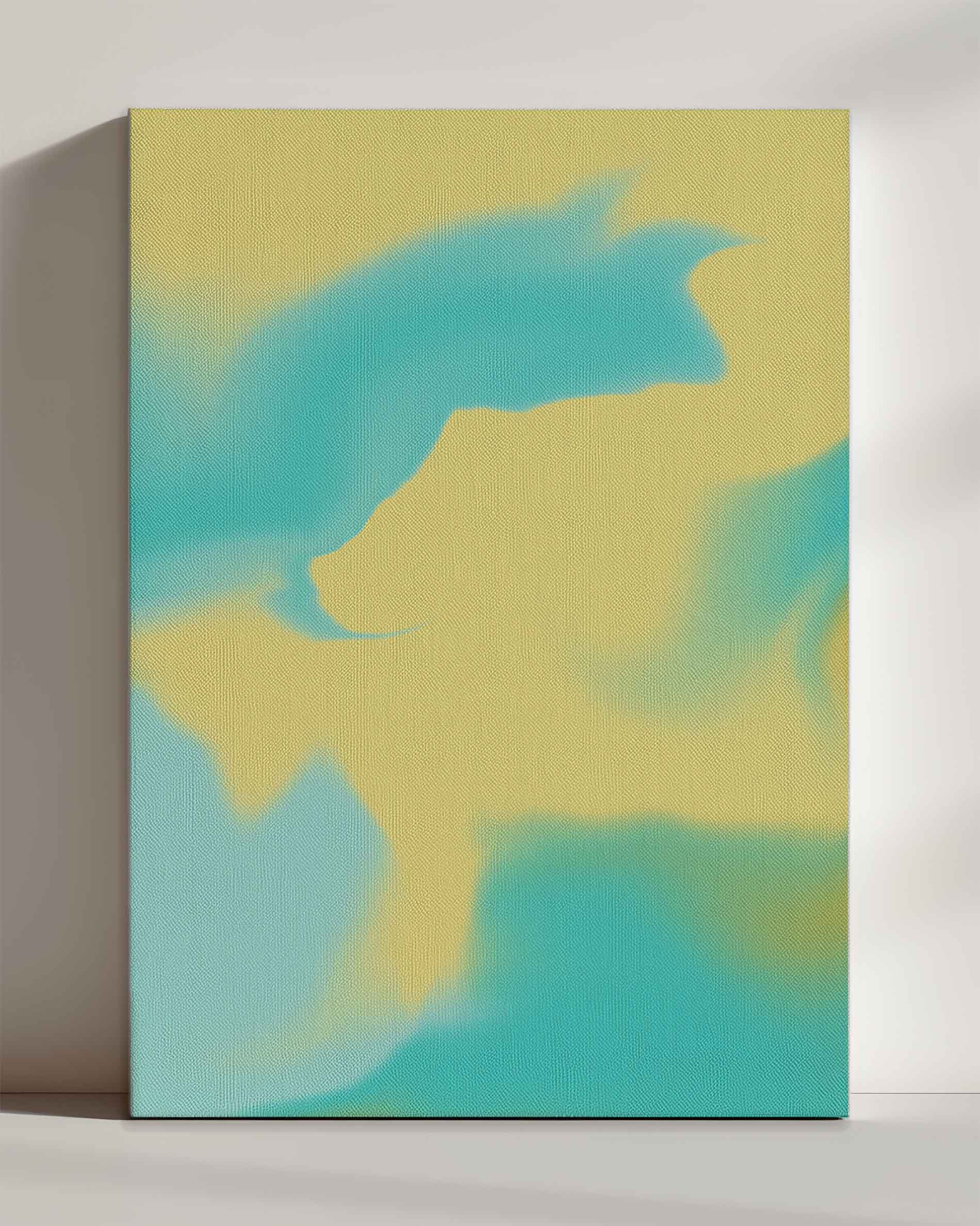 Above the clouds - Canvas