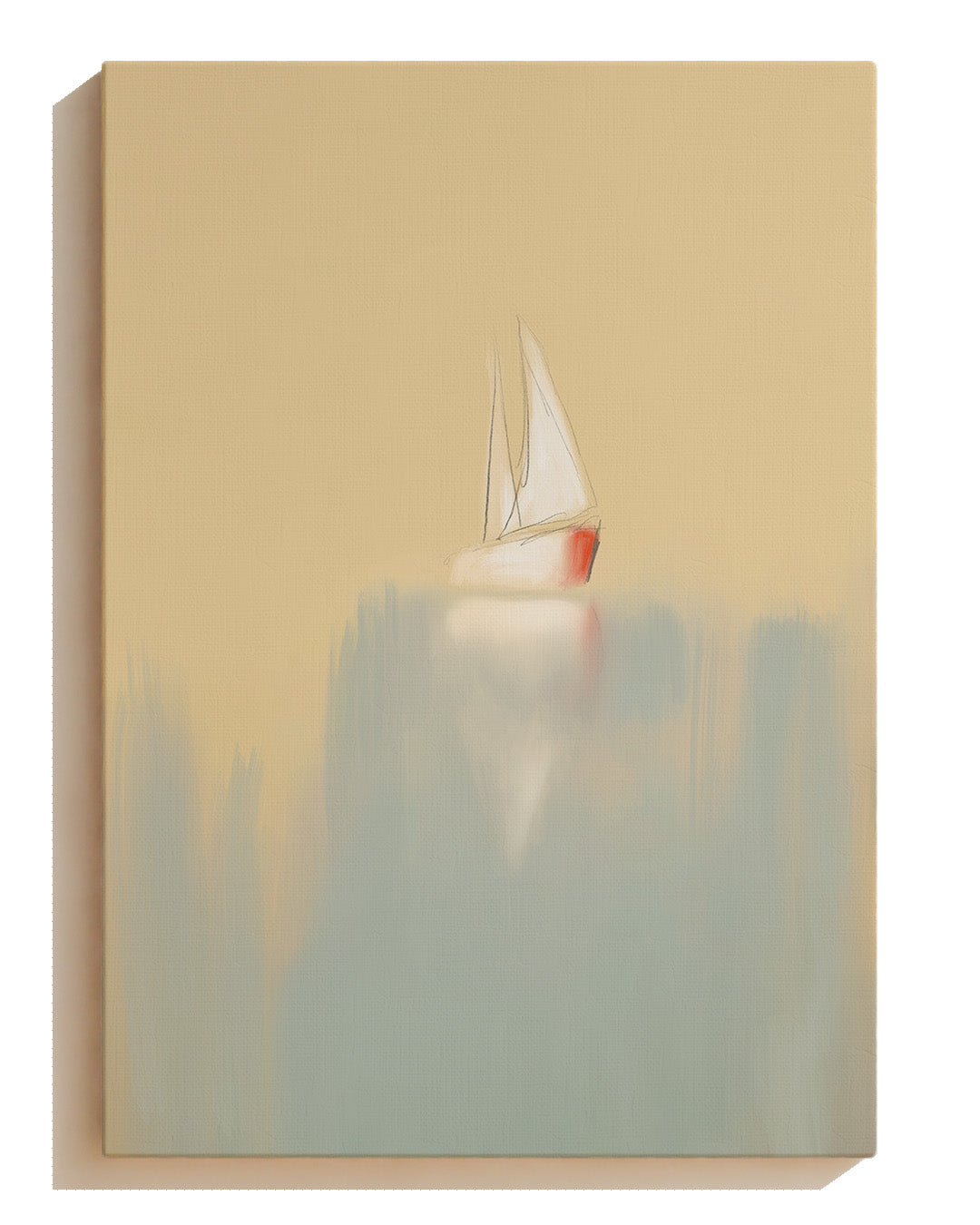 Rødbåt - Leinwand