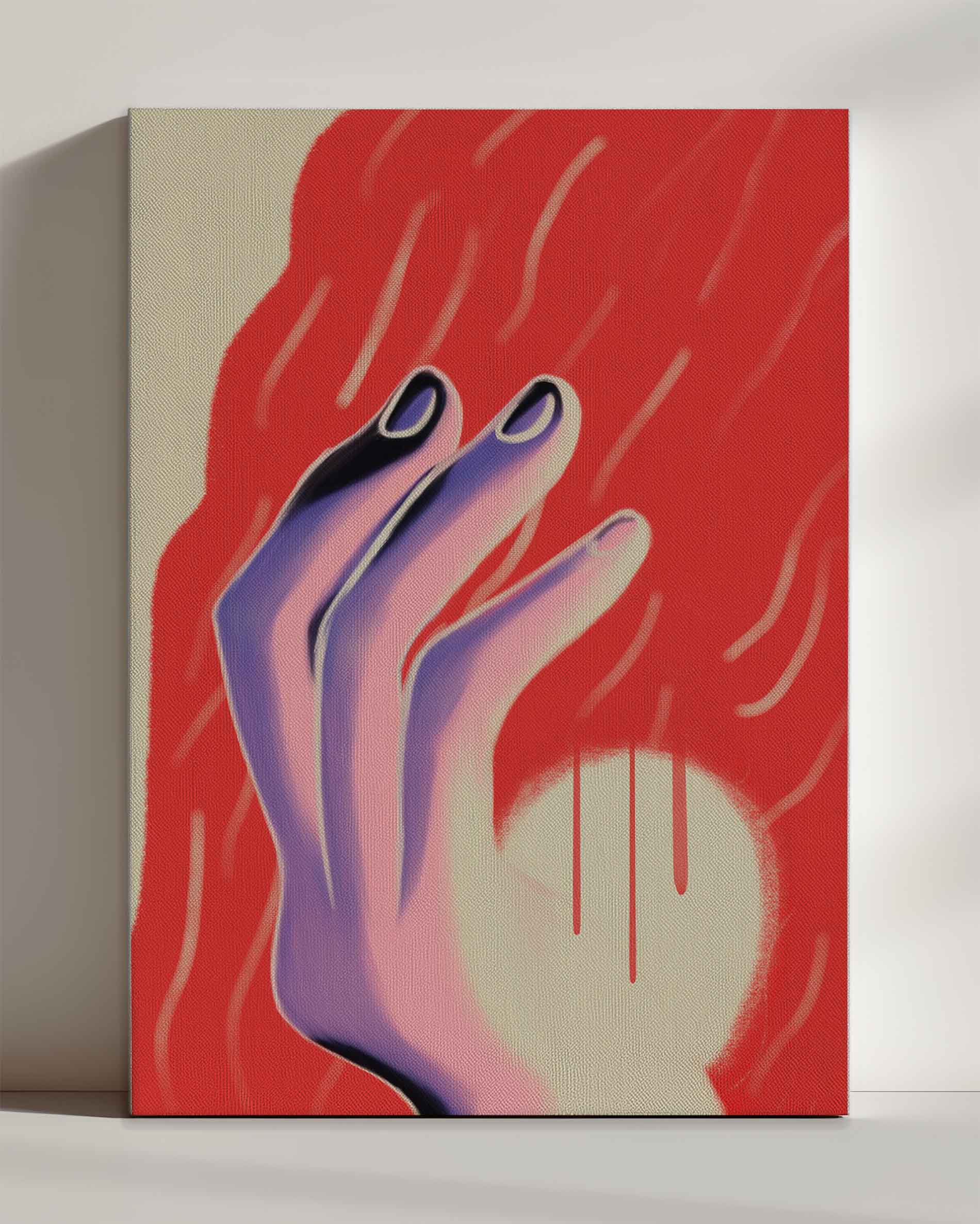 Who brings the light? - Canvas