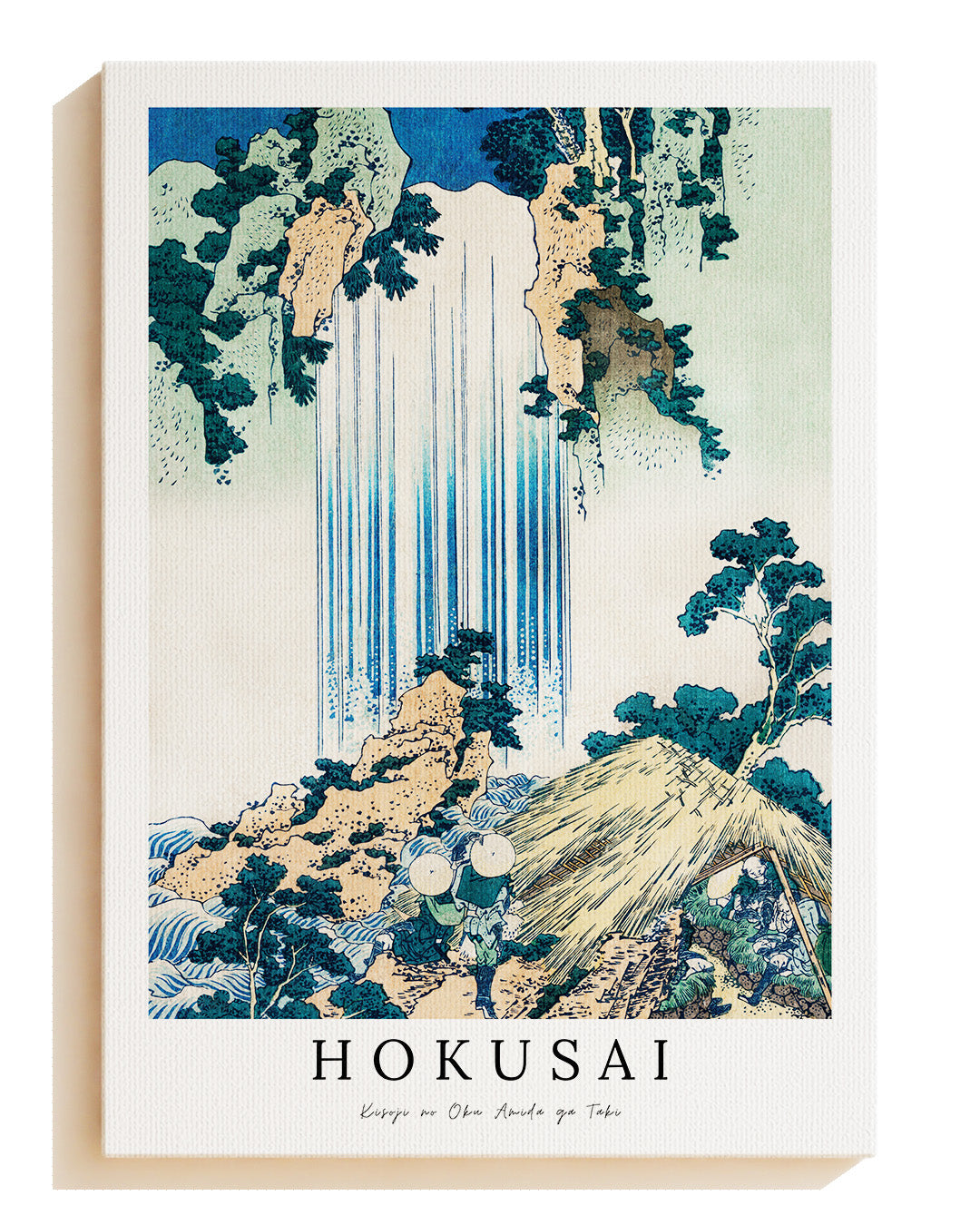 Kisoji no Oku Amida ga Taki - Leinwand