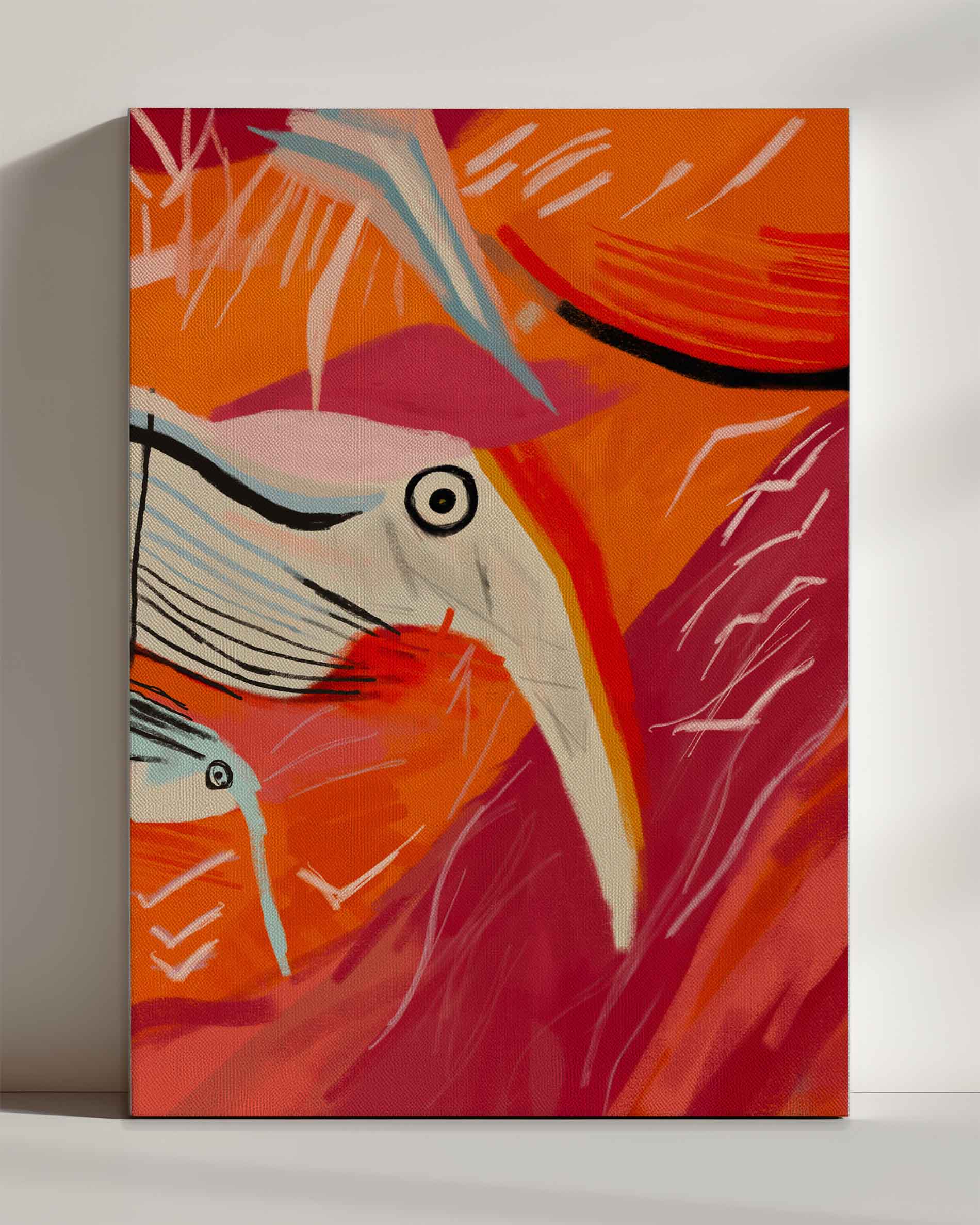 Wandering Birds - Leinwand