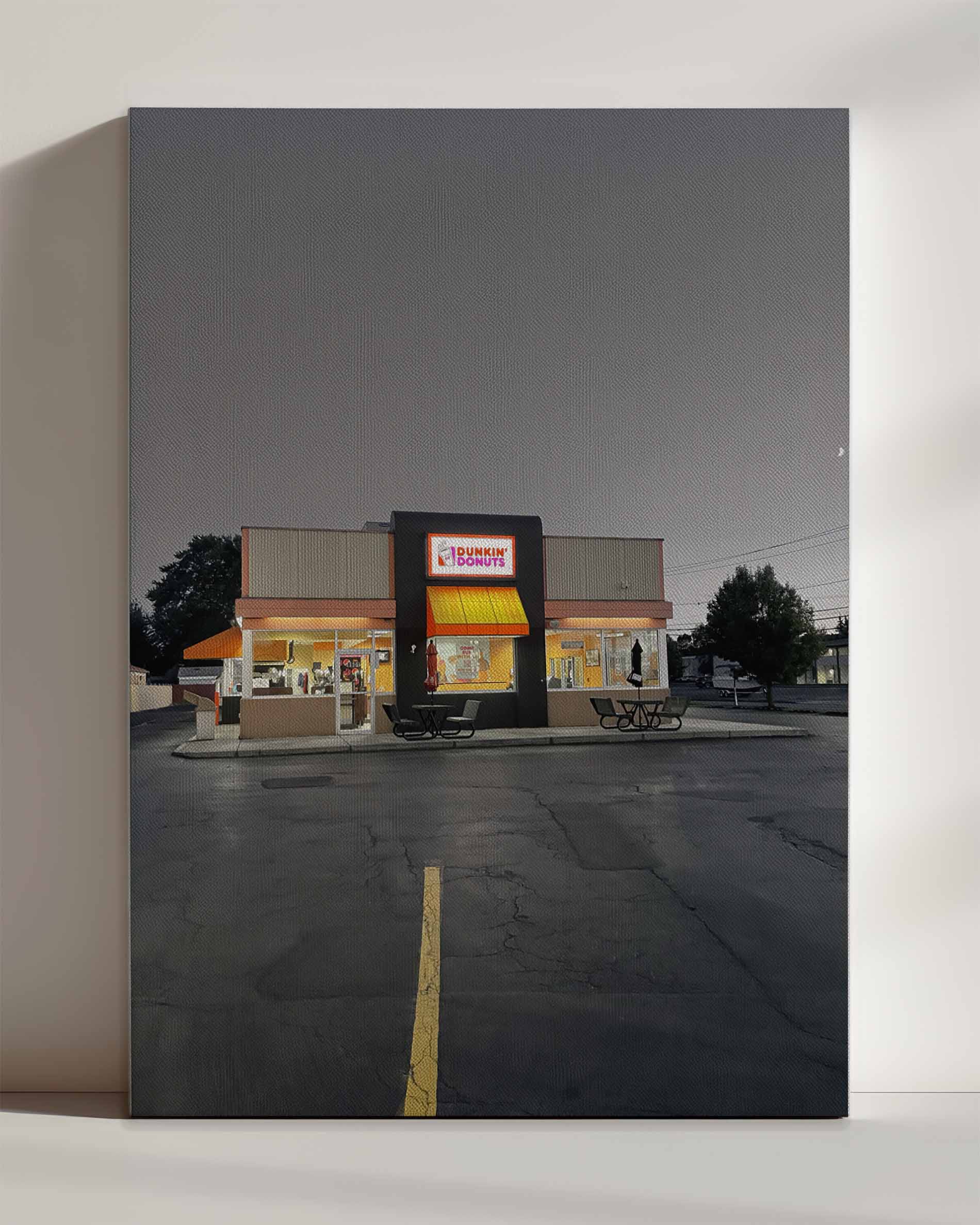 Dunkin Donuts in Buffalo - Canvas