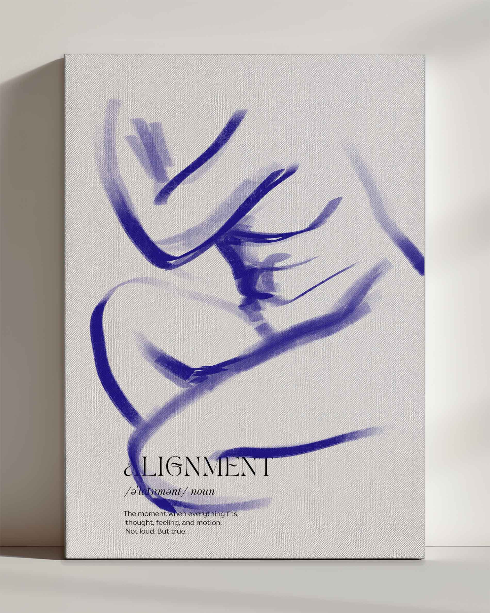 Alignment - Leinwand