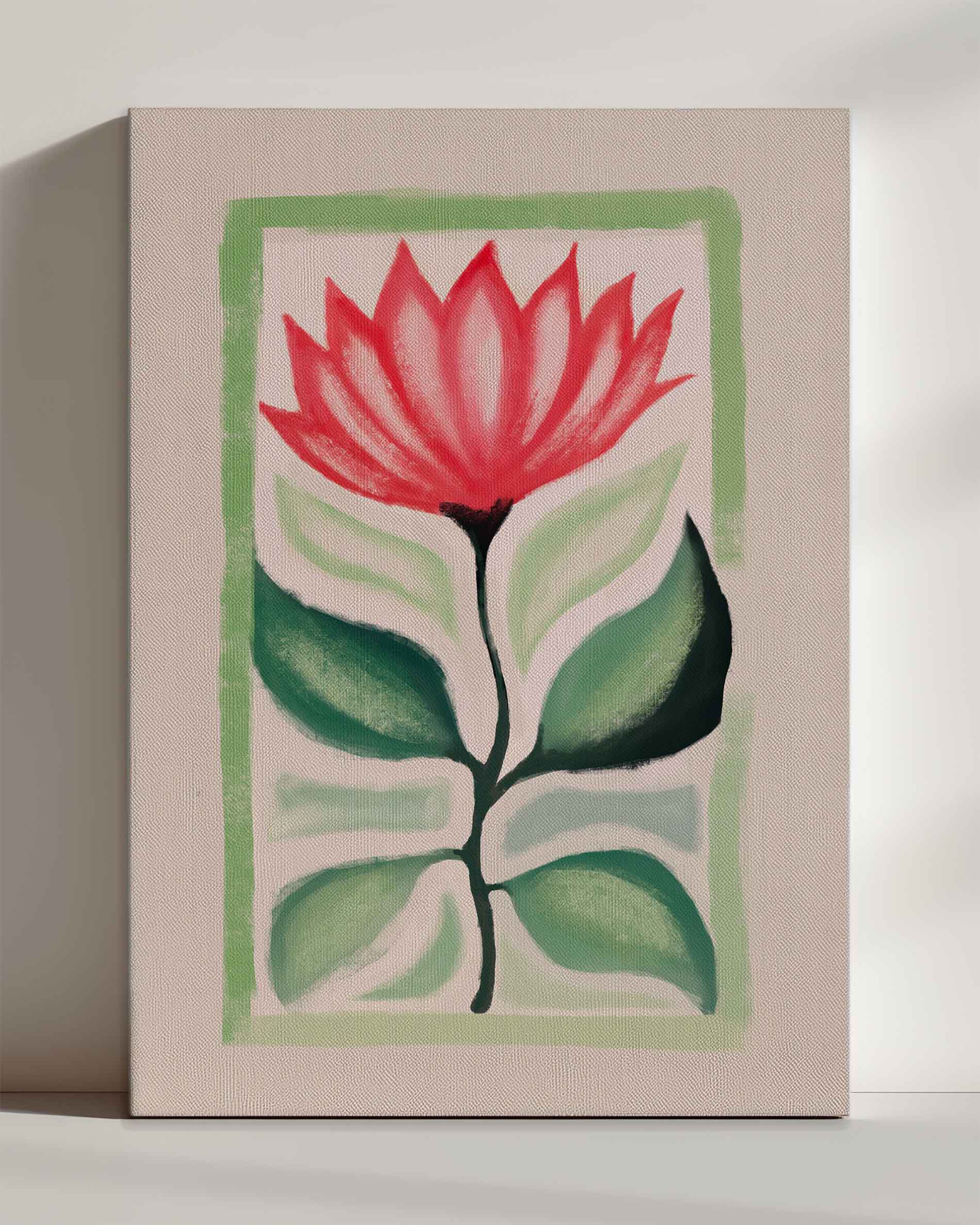 Lotus in Balance - Leinwand