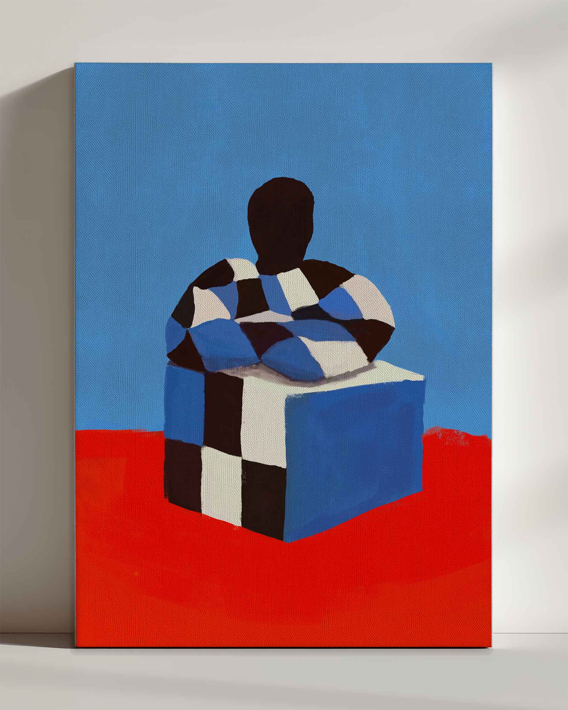 Cubed Self - Leinwand