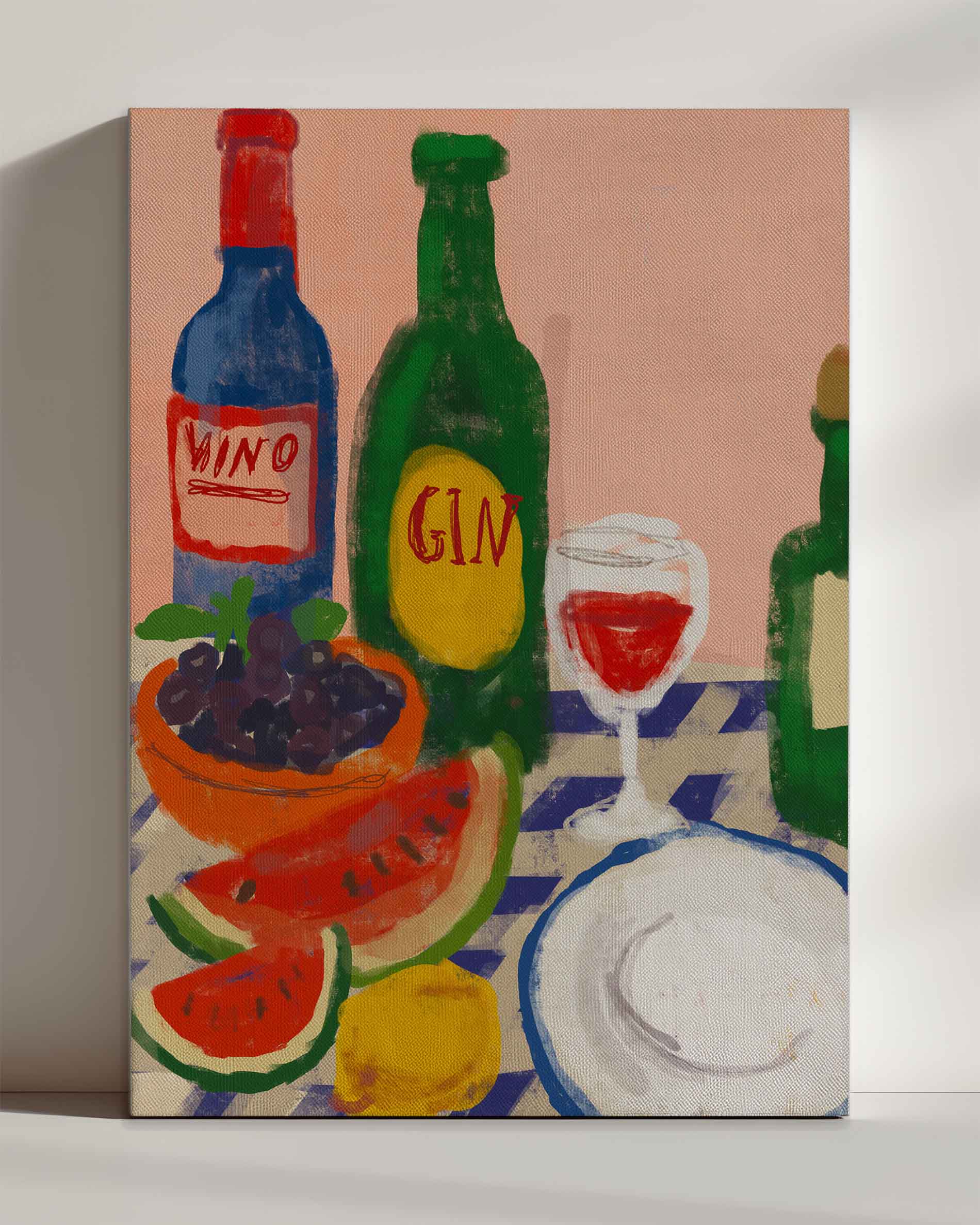 Fruity Dinner - Leinwand