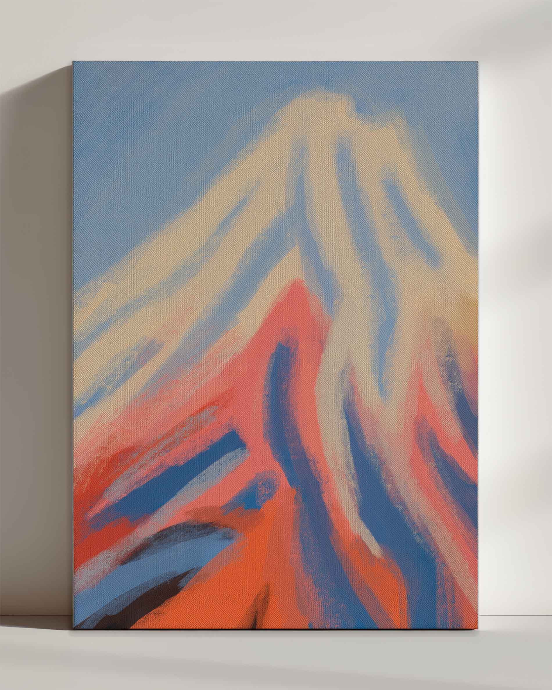 Fire Beneath Snow - Leinwand