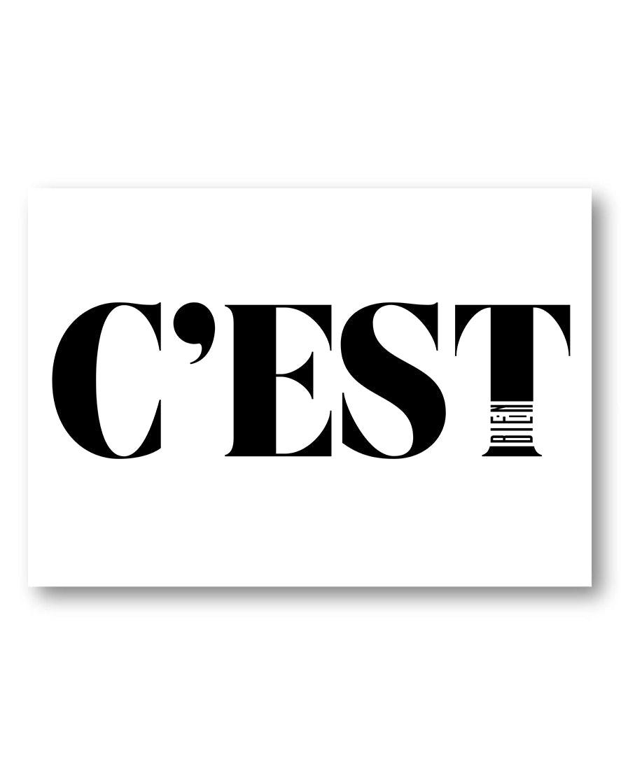 C'est bien