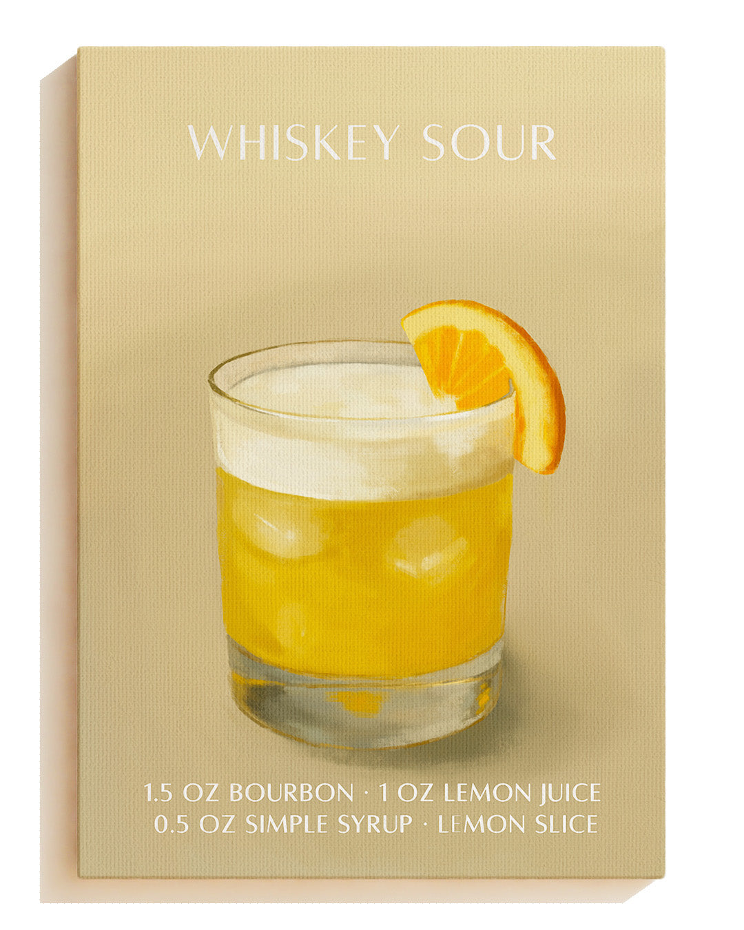 WHISKEY SOUR - Leinwand