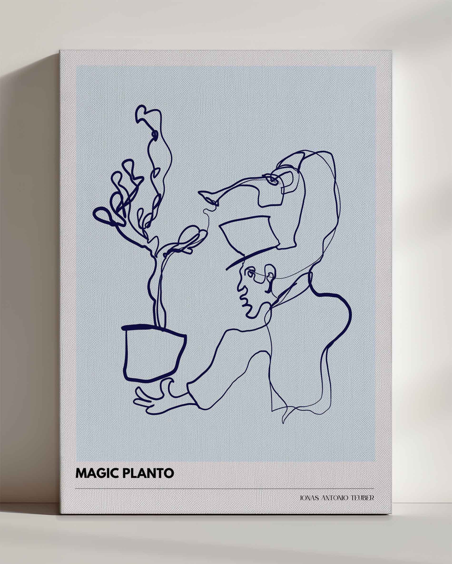 LB - Magic Planto - Leinwand