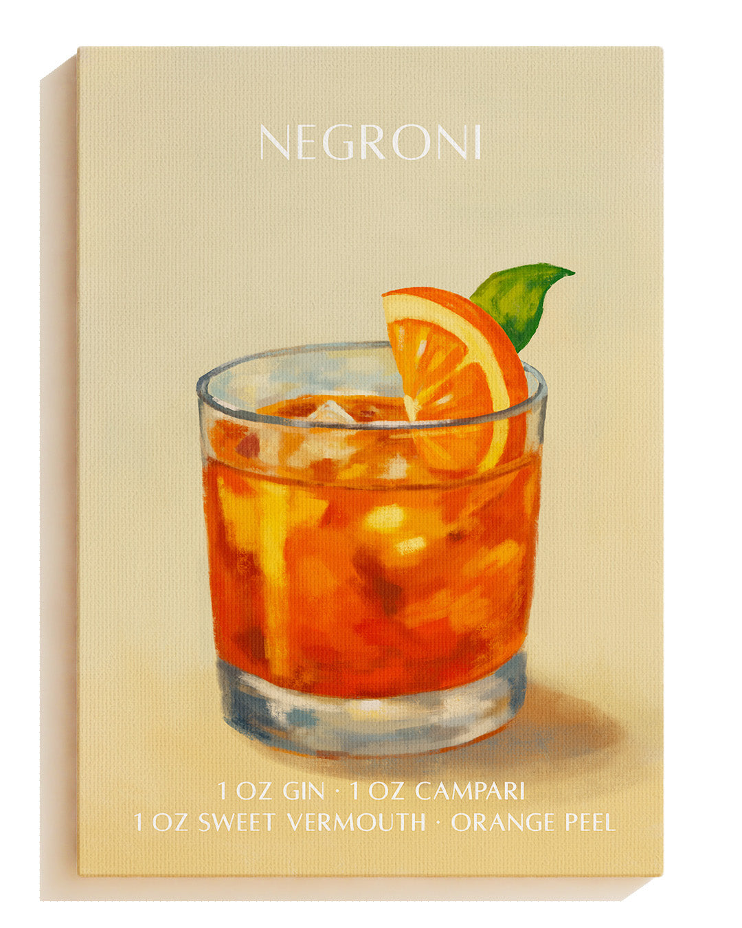 NEGRONI - Leinwand