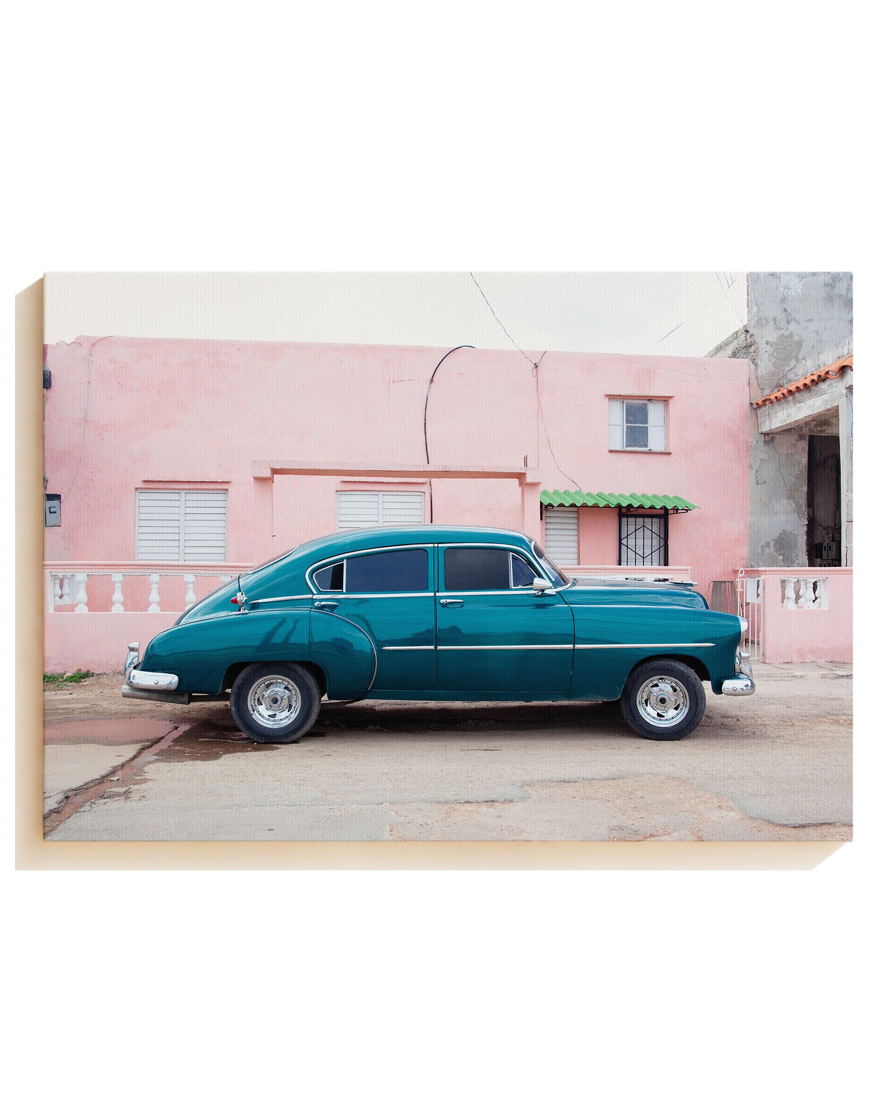 Car in Havana - Canvas