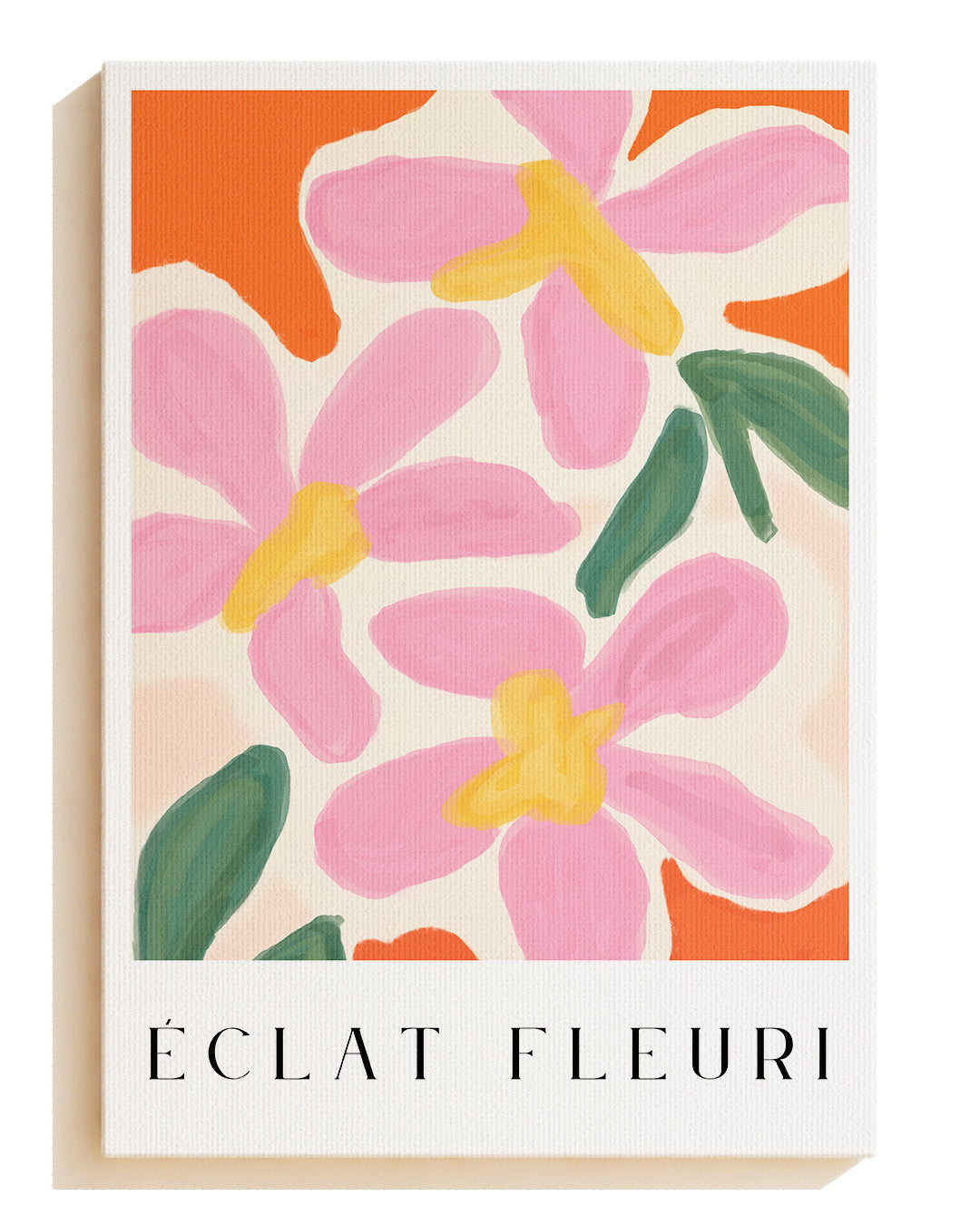 Éclat Fleuri - Leinwand