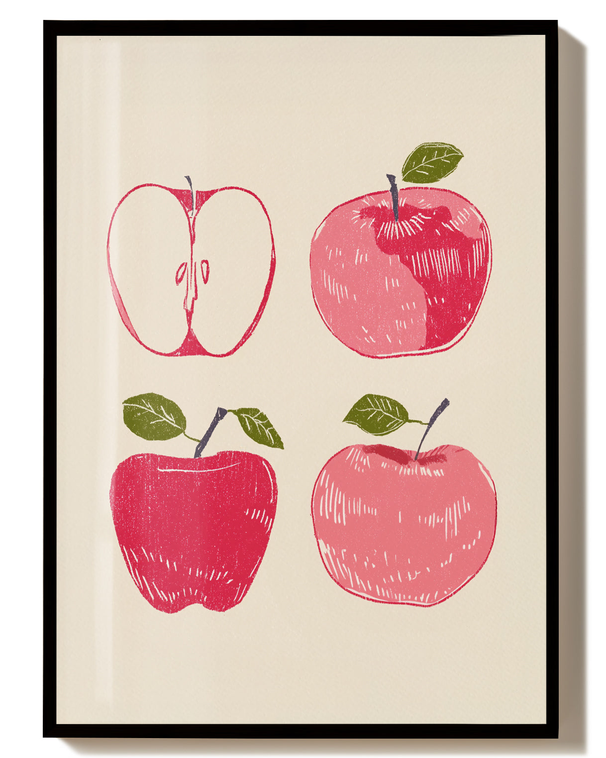 Kirsch Poster modern – Cherry Duo