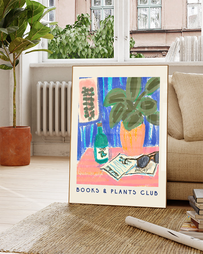 Küsten Landschaft Poster modern – Coastal View