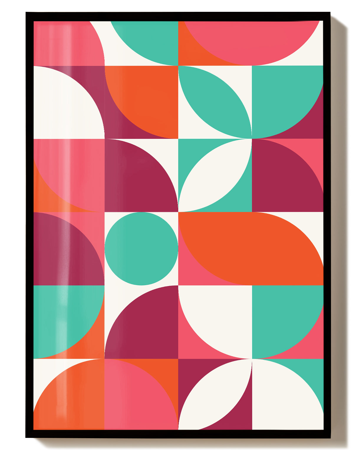 Color Geometry Poster