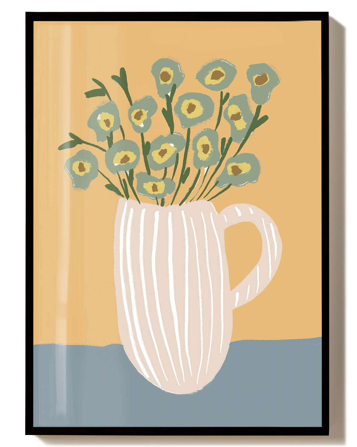 Minimalistisches Tassen Poster modern – Cozy Mug
