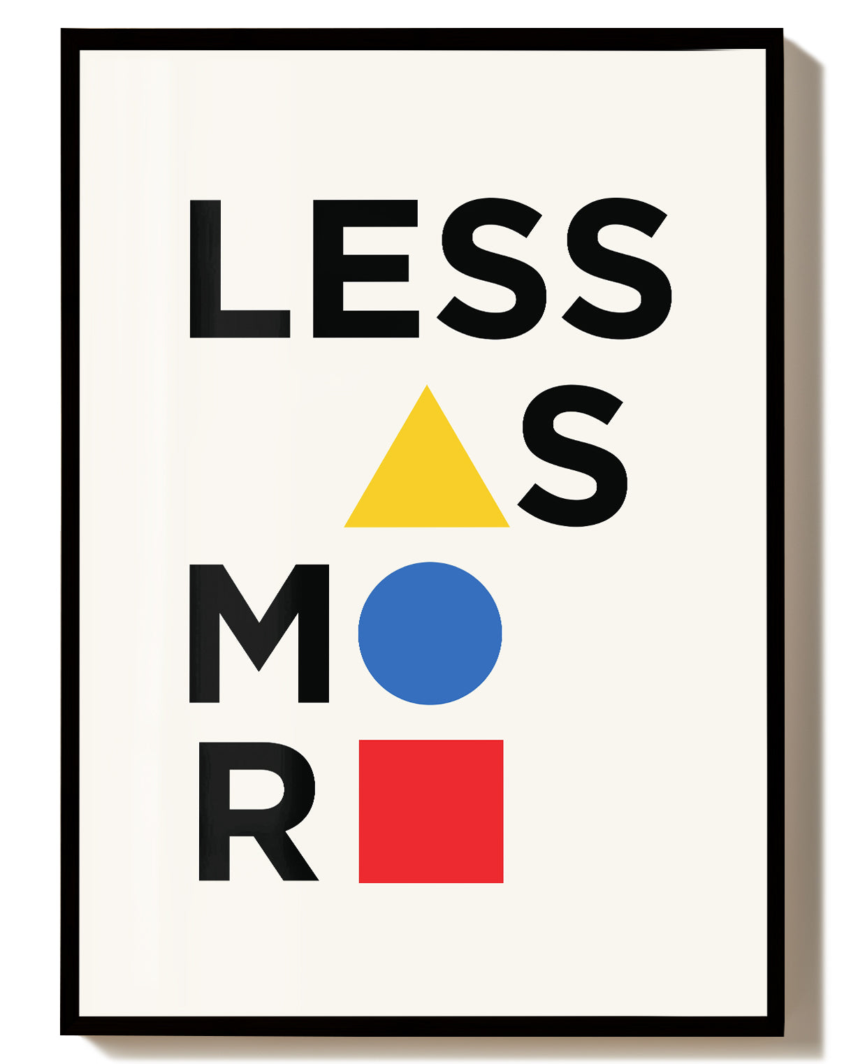 Less Is More Poster