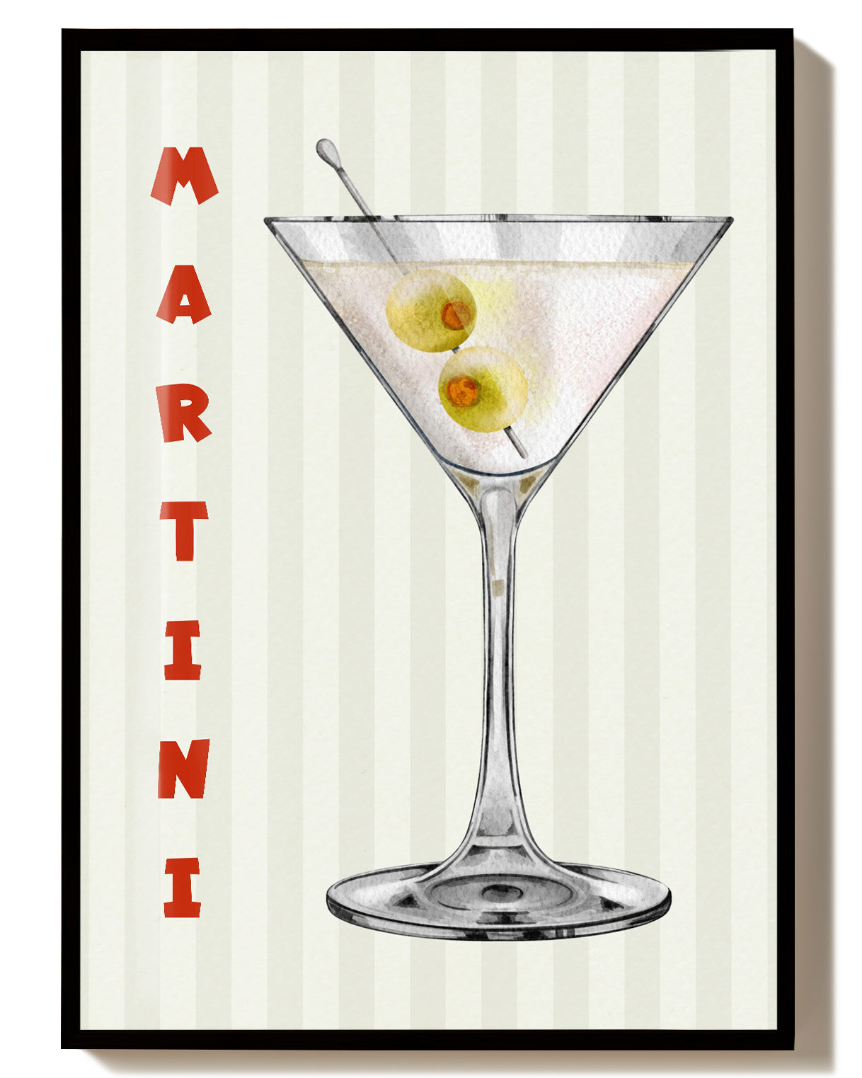 Martini Cocktail Poster – Martini Cocktail
