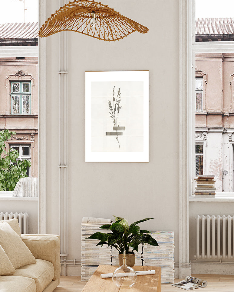 Zartes Botanik Poster – Soft Botanic Minimal