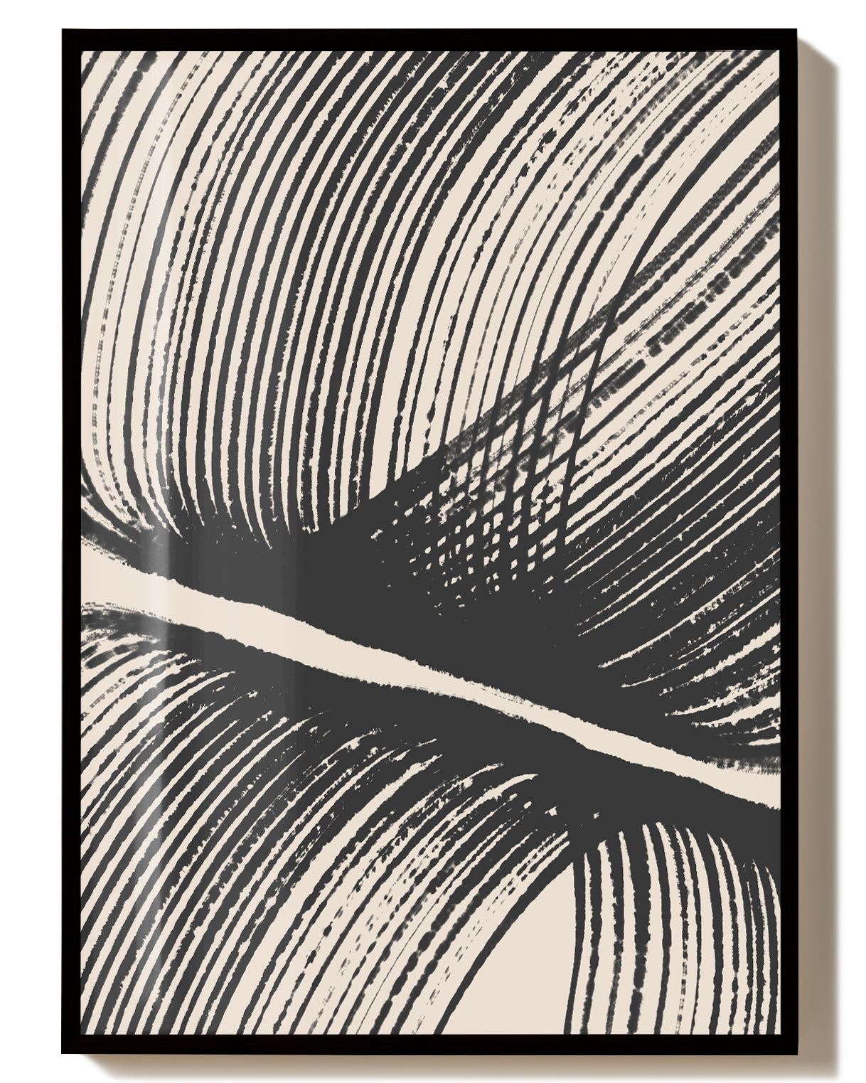 Linien Balance Poster – Struktur im Gleichgewicht