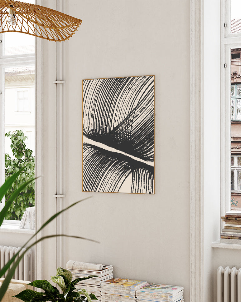 Linien Balance Poster – Struktur im Gleichgewicht