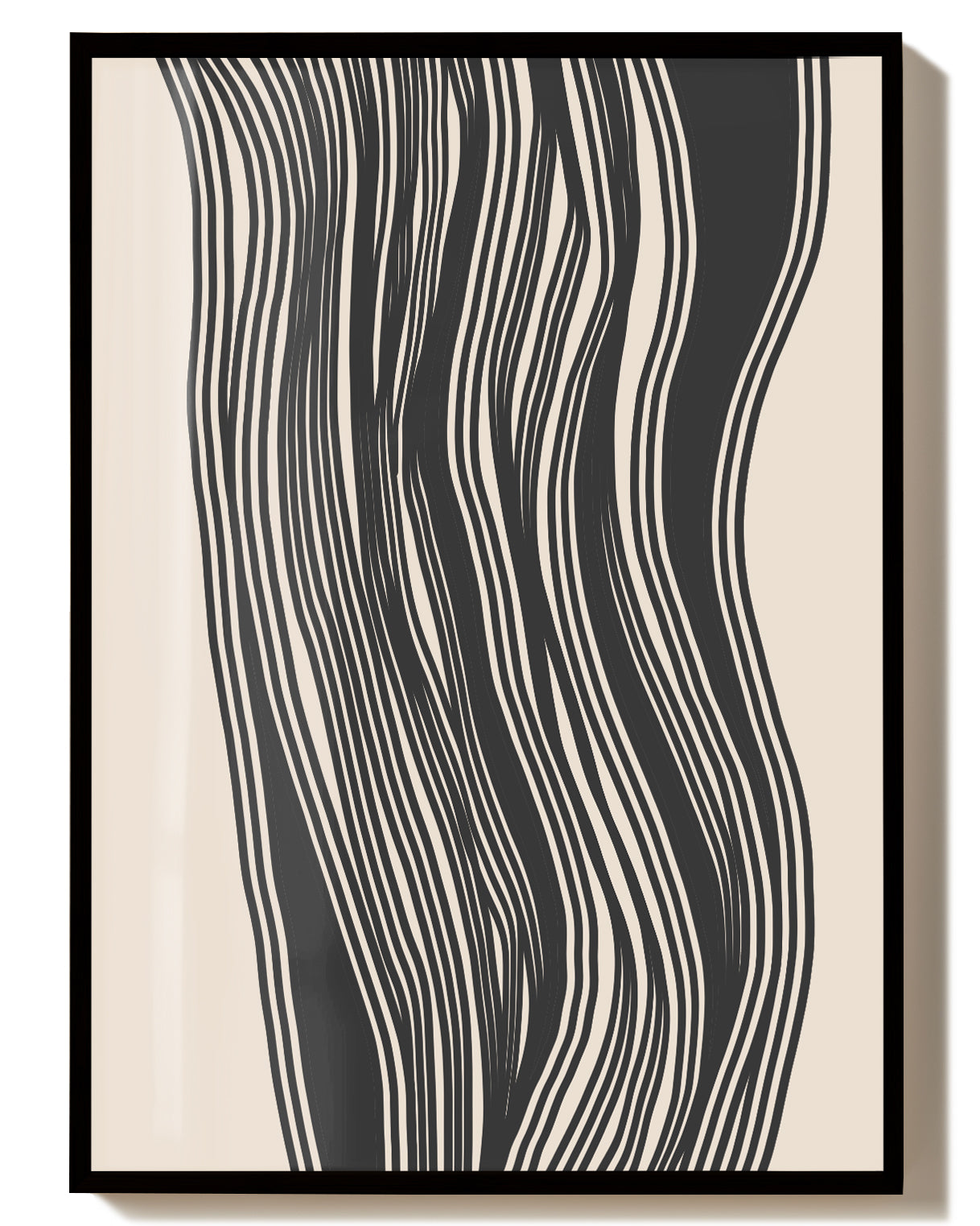 Vertikale Linien Poster modern – Vertikale Linienenergie