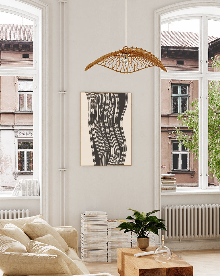 Vertikale Linien Poster modern – Vertikale Linienenergie