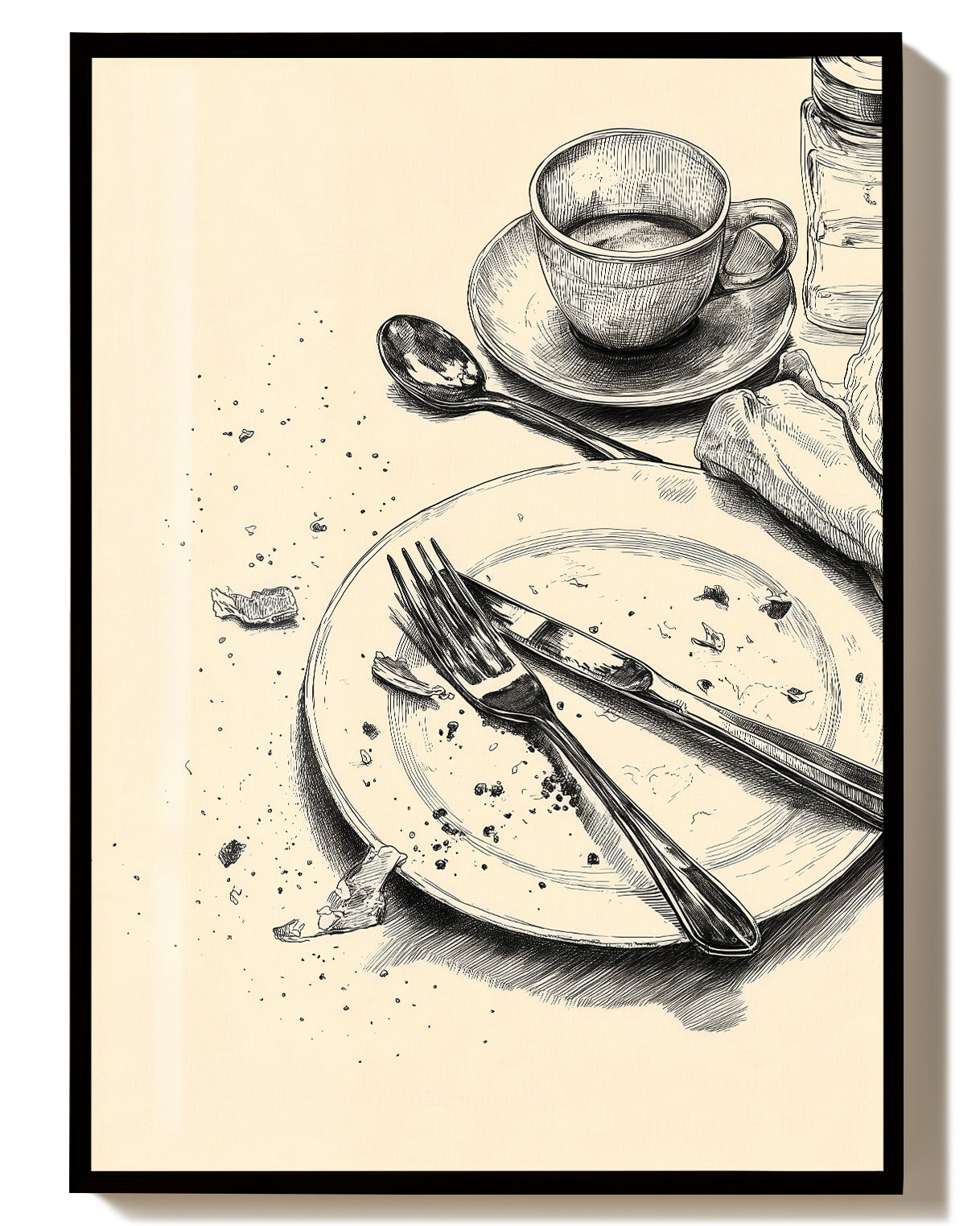 Vintage Poster – Vintage Table Setting