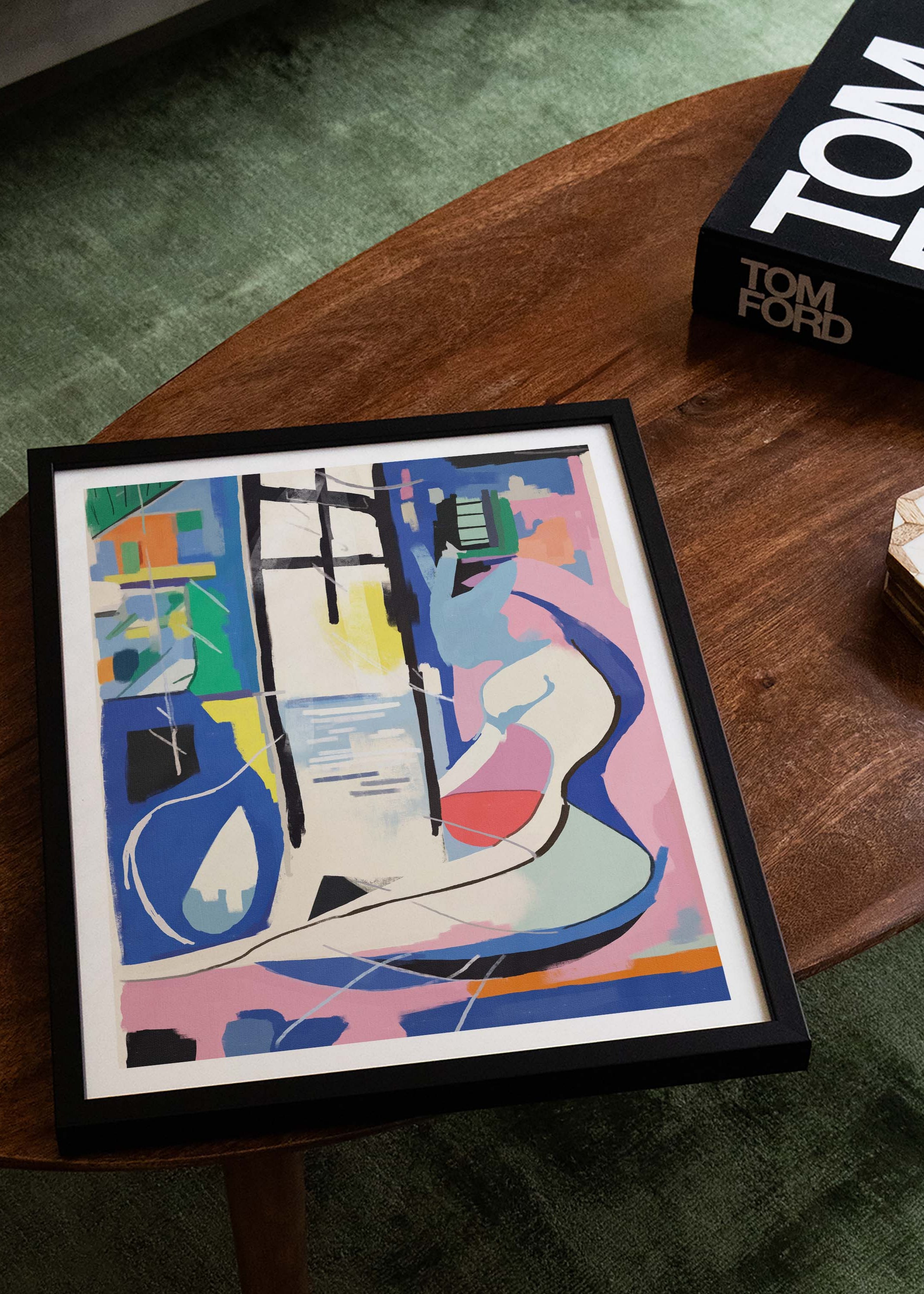 Abnormal Poster im Wohnzimmer – Fine Art Print – Spawnd
