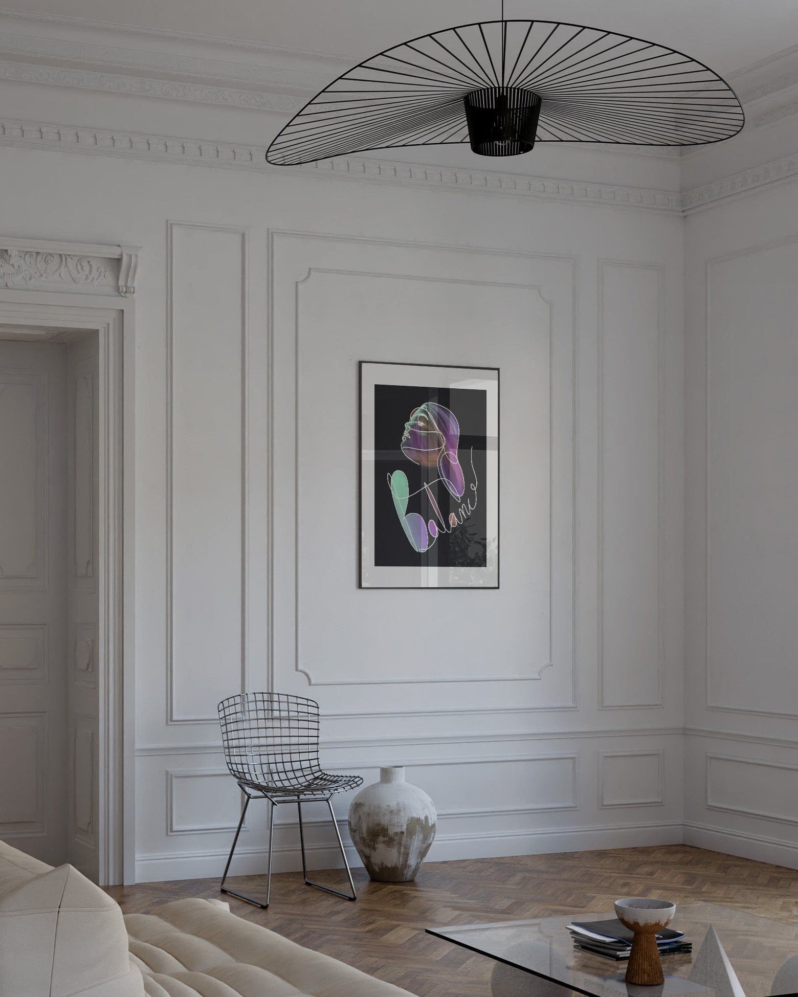 Poster im Wohnzimmer – Fine Art Print mit – Spawnd