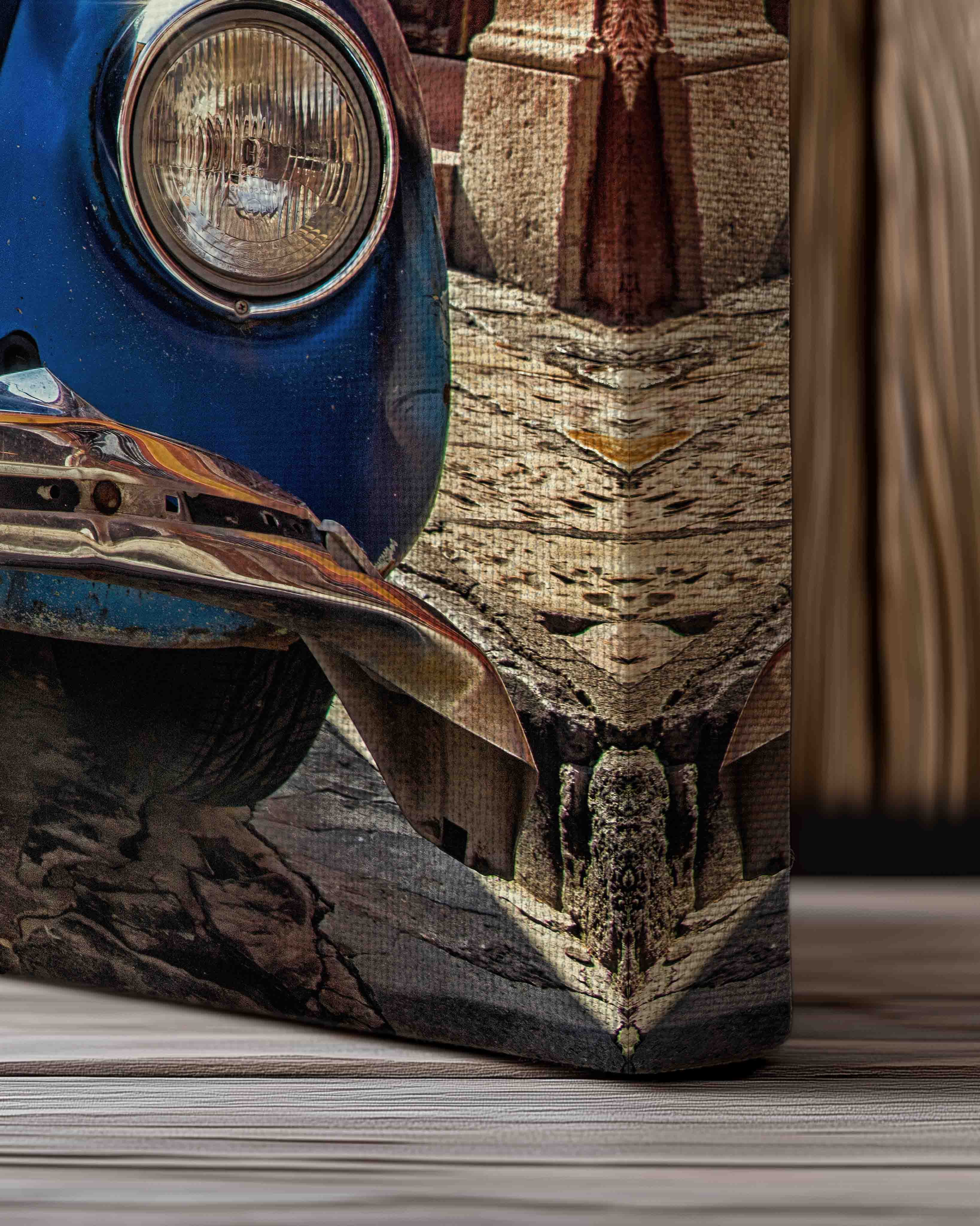 Beetle blue - Canvas
