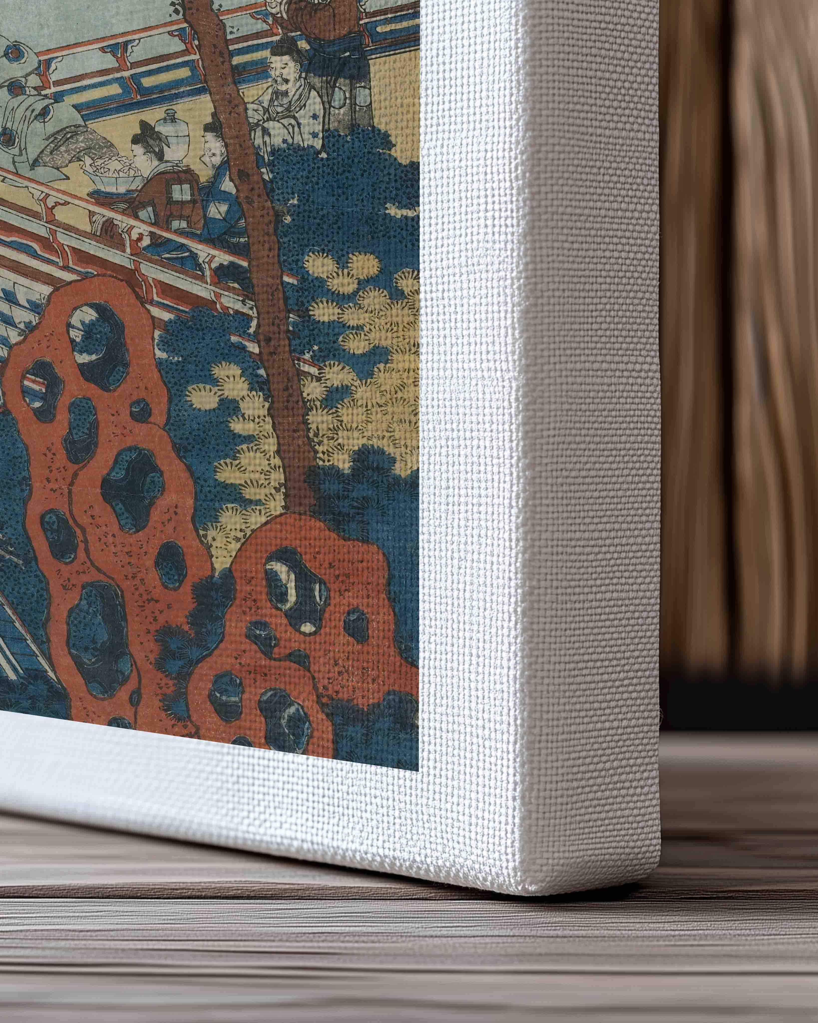 Hyakunin isshu – Nasu no Yoichi - Leinwand