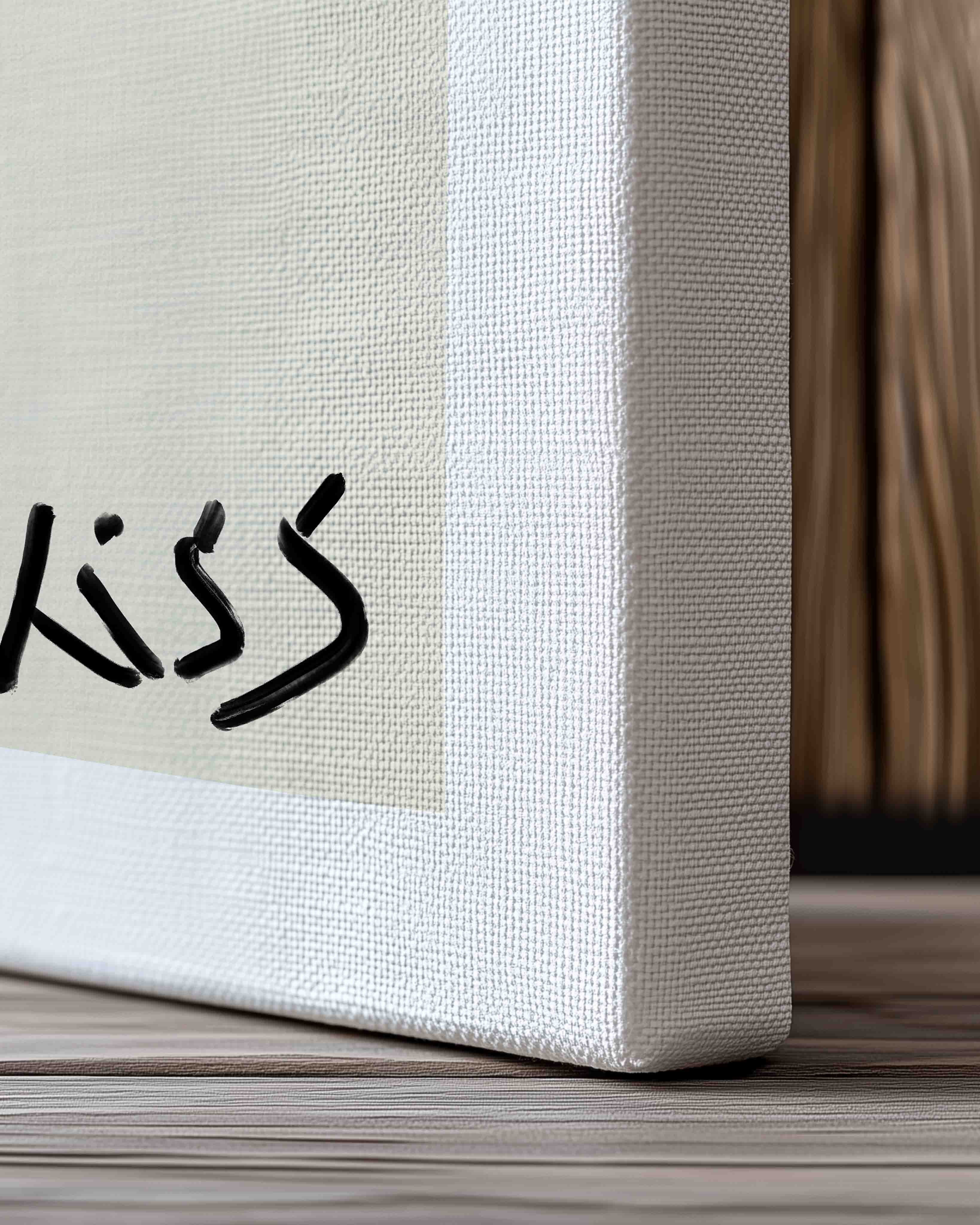 Just Kiss - Leinwand