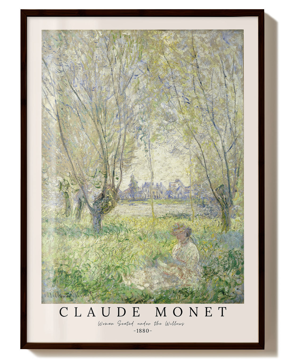 Woman Seated under the Willows