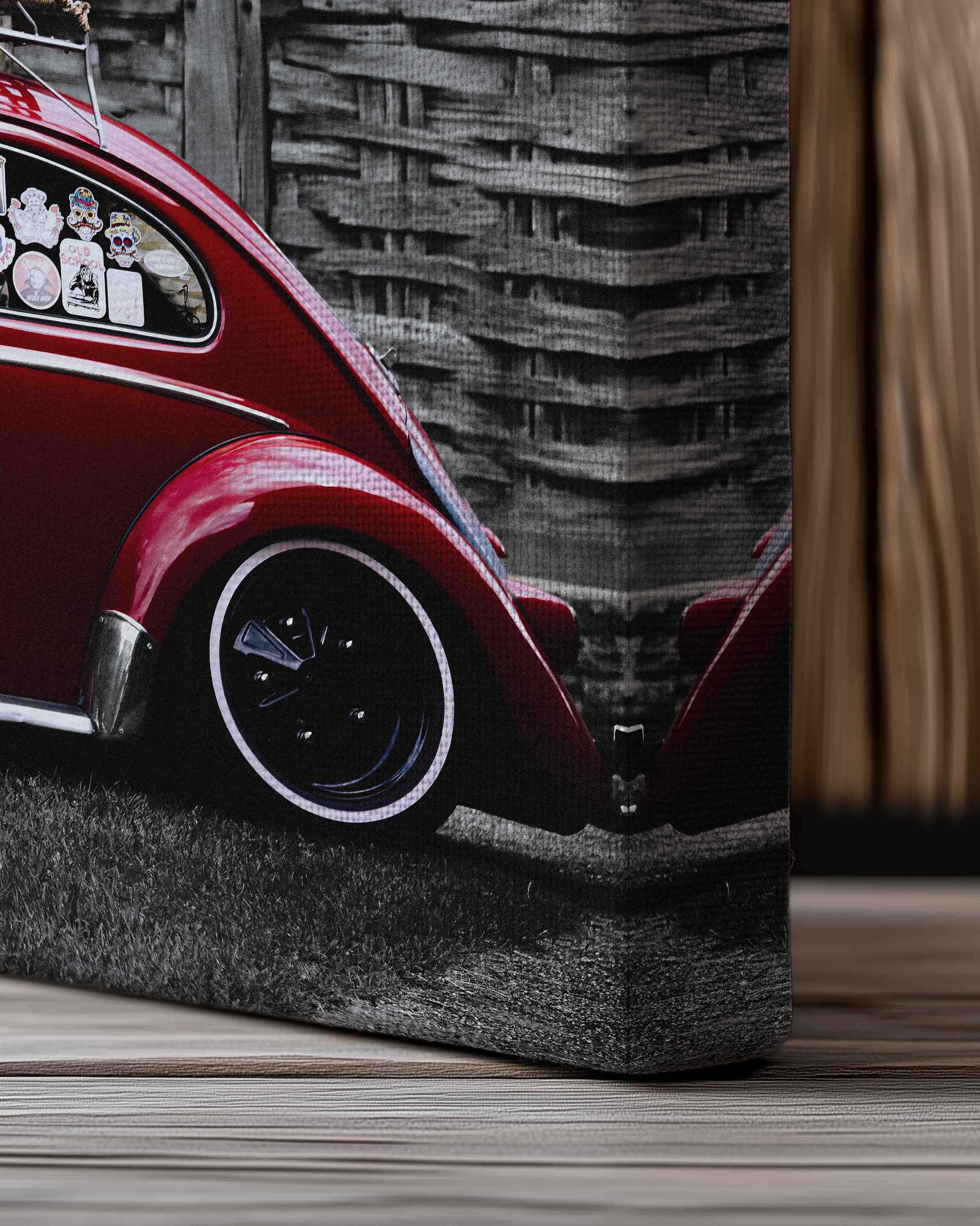 Red old beetle - Canvas