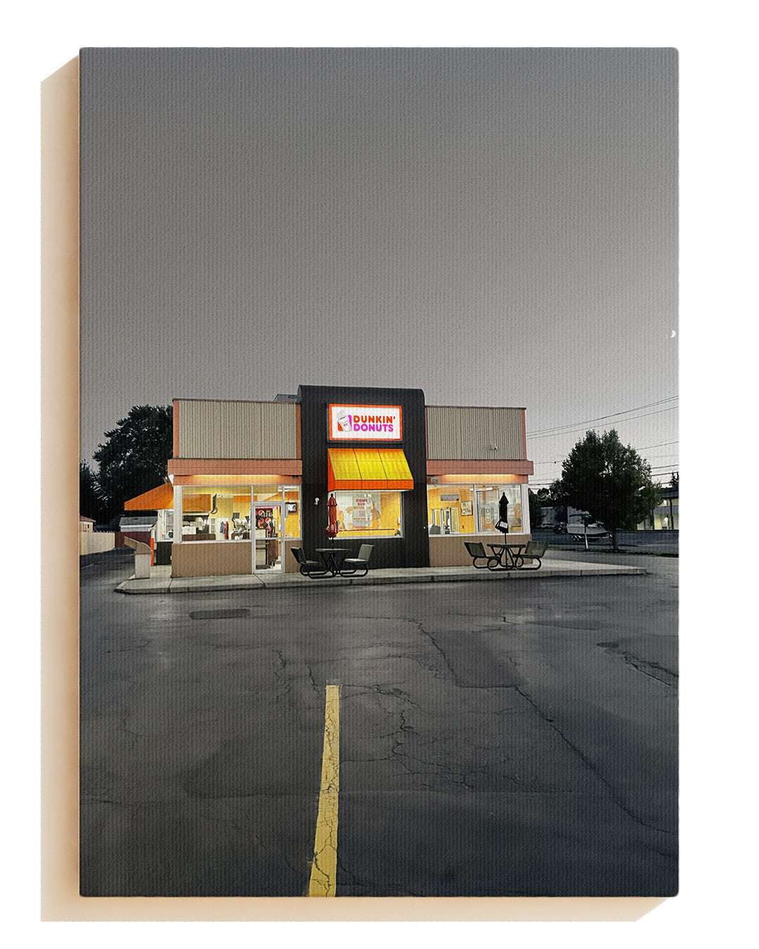 Dunkin Donuts in Buffalo - Canvas