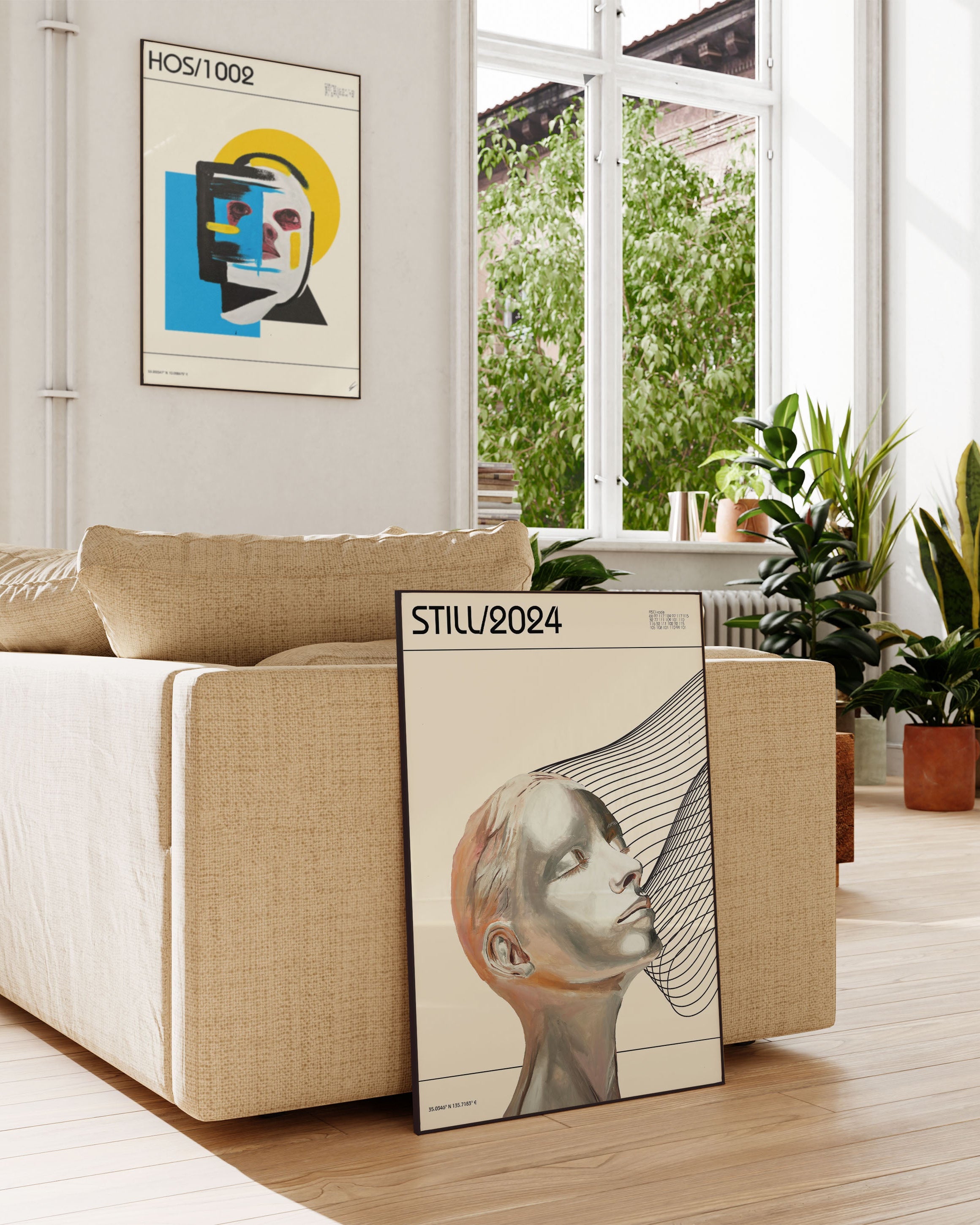 Poster im Wohnzimmer – Fine Art Print – Spawnd