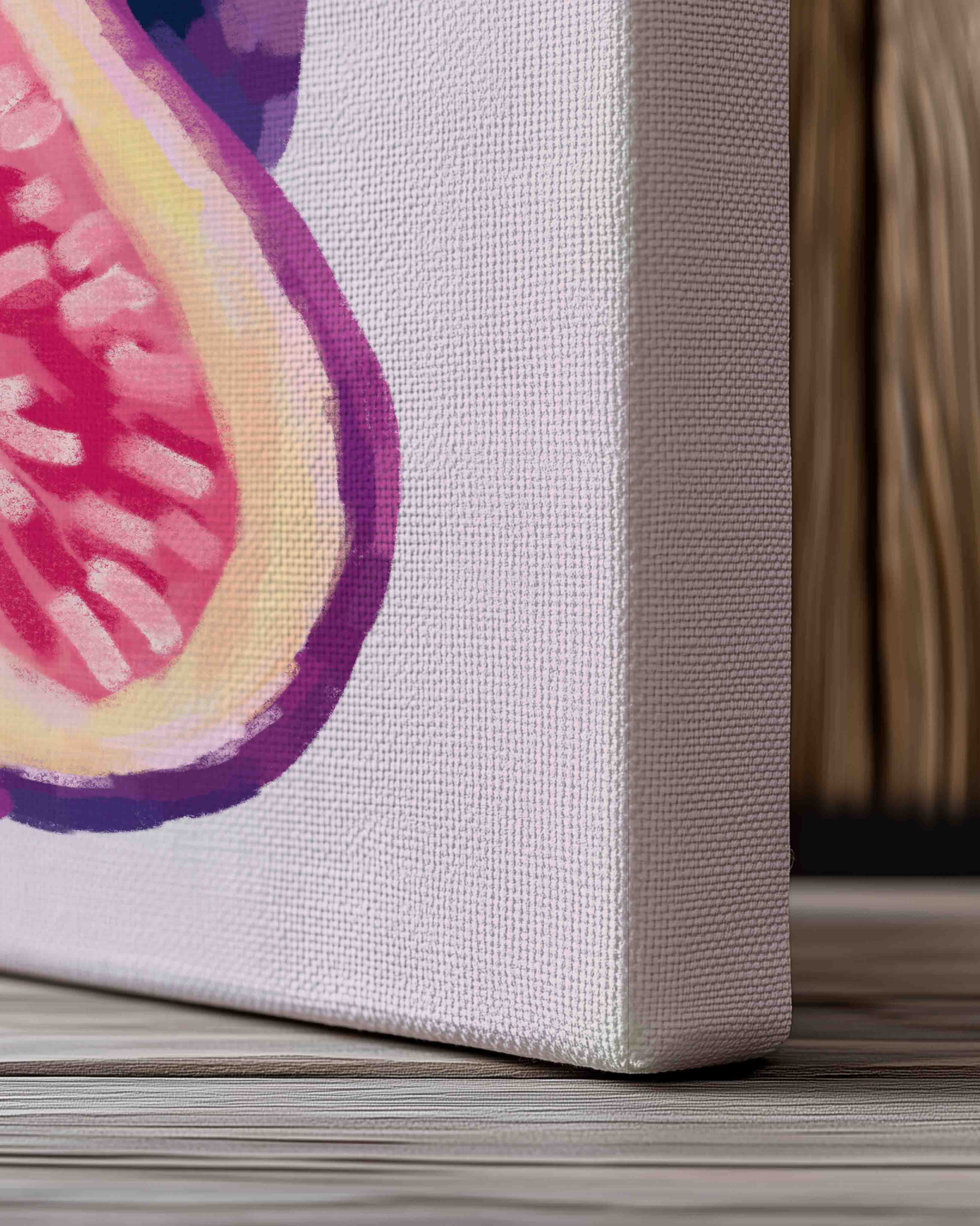 Une figue fraîche - canvas