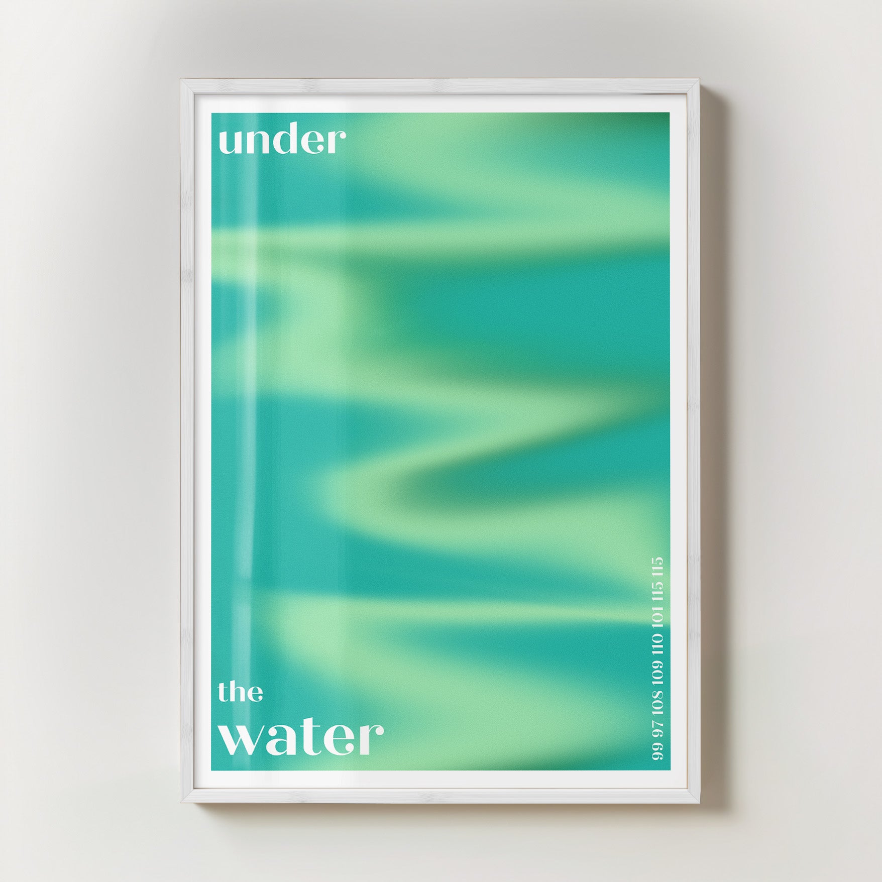 Under the water