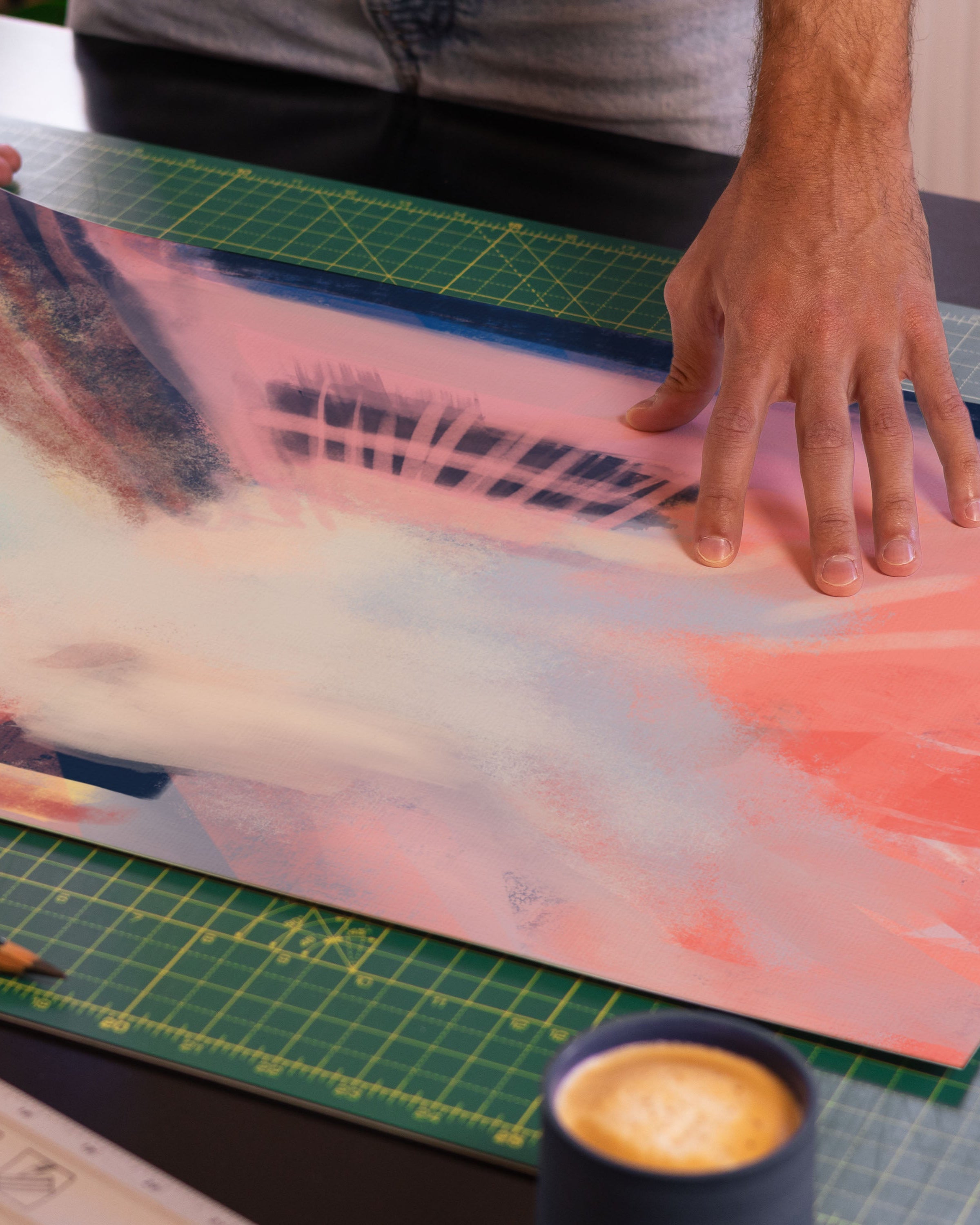 Alley Poster im Wohnzimmer – Fine Art Print – Spawnd