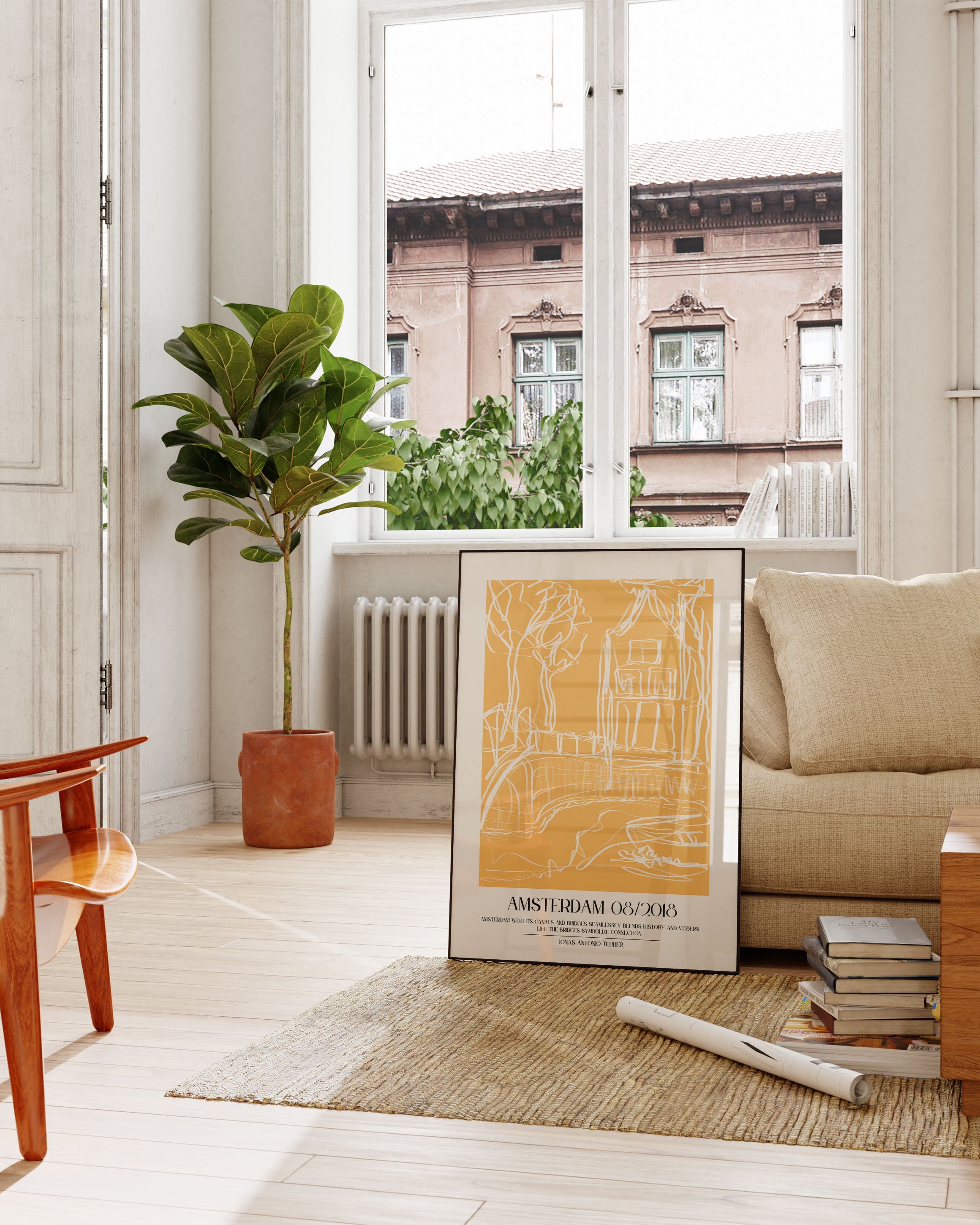 Poster im Wohnzimmer – Fine Art Print – Spawnd