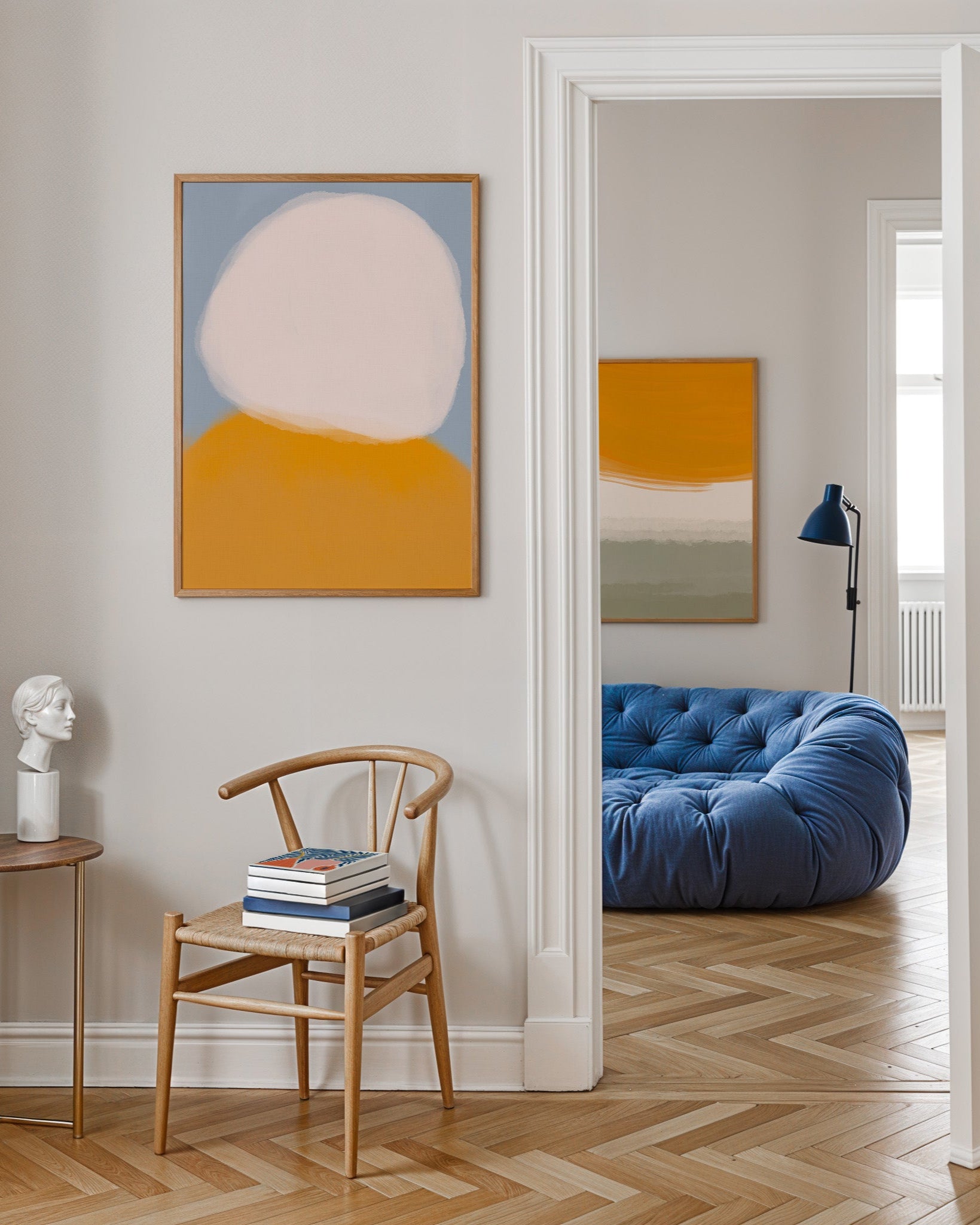 Avstand Poster – FineArt Wandbild, moderne Kunst & Fine Art Print von Spawnd, handgefertigt & Made in Germany