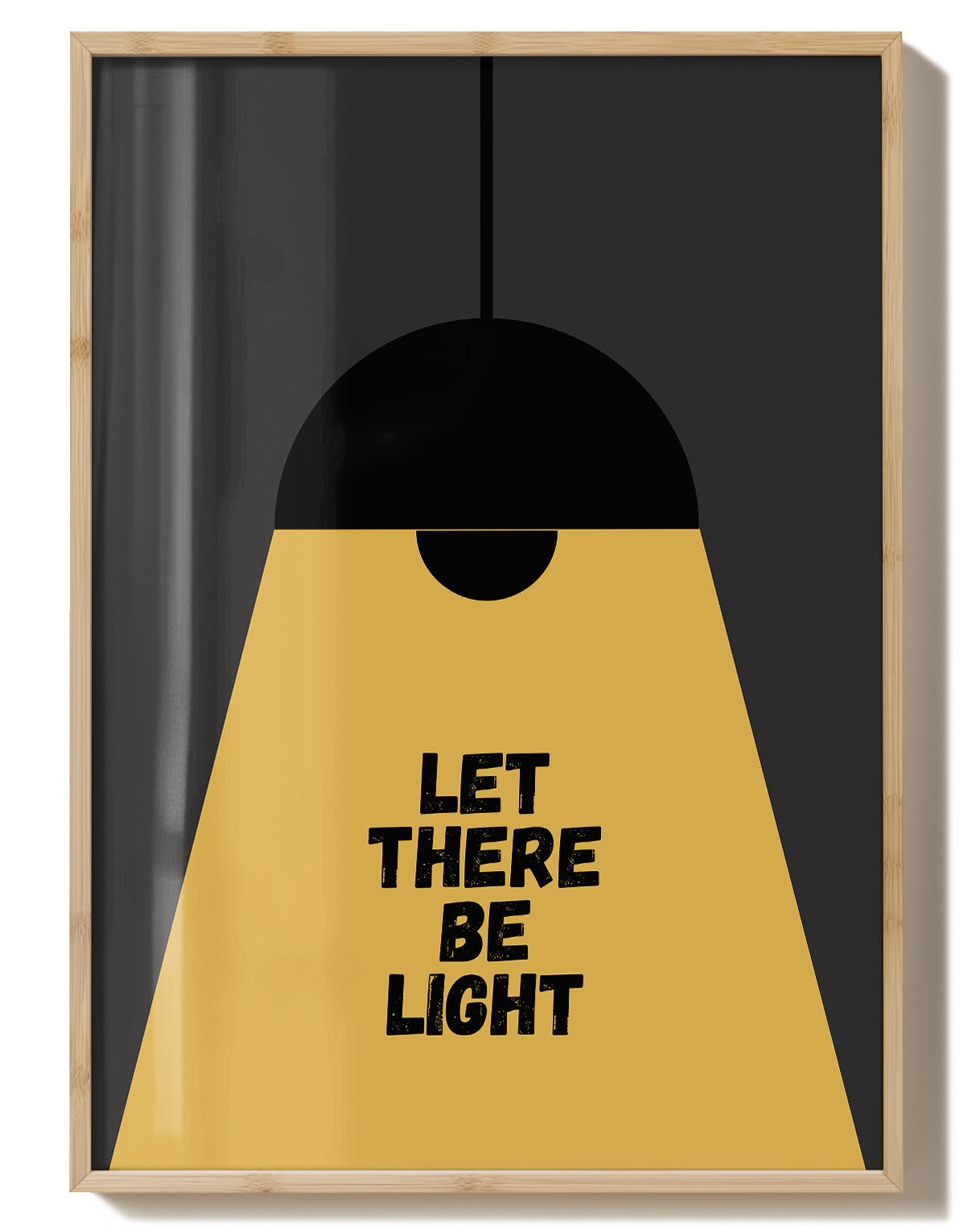 Let There Be Light | Illustration Poster