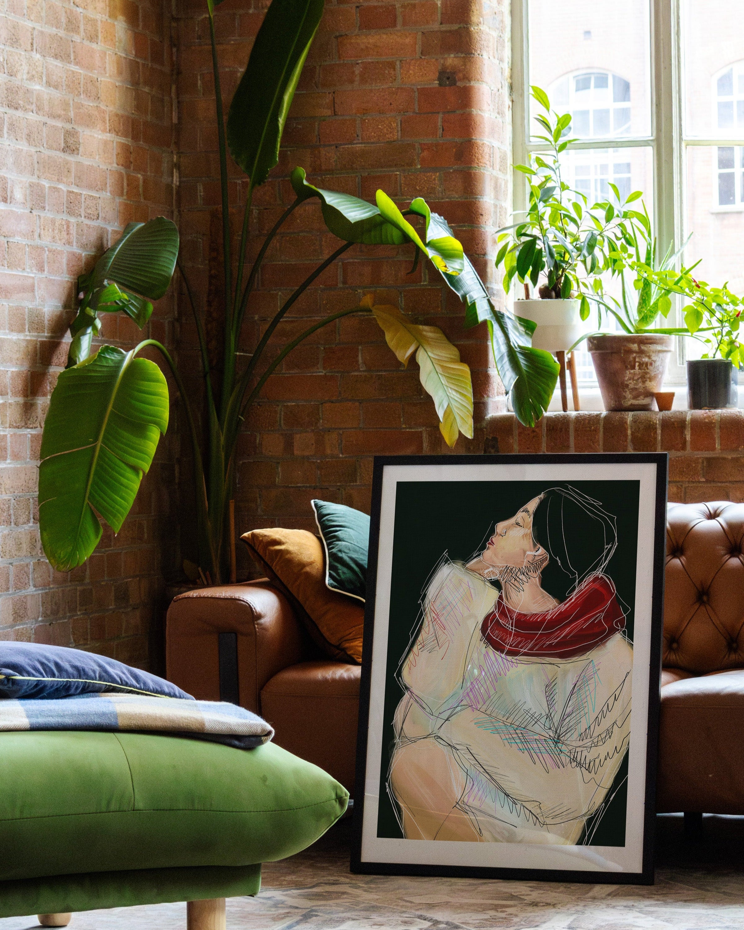 Poster im Wohnzimmer – Fine Art Print – Spawnd